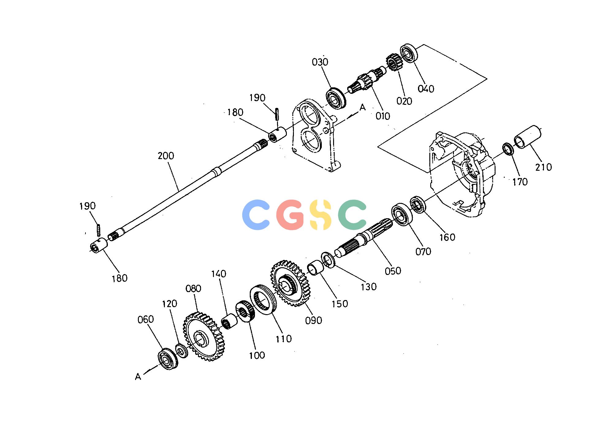 久保田零件查询T03800 PTO SHAFT PTOEPC Kubota online