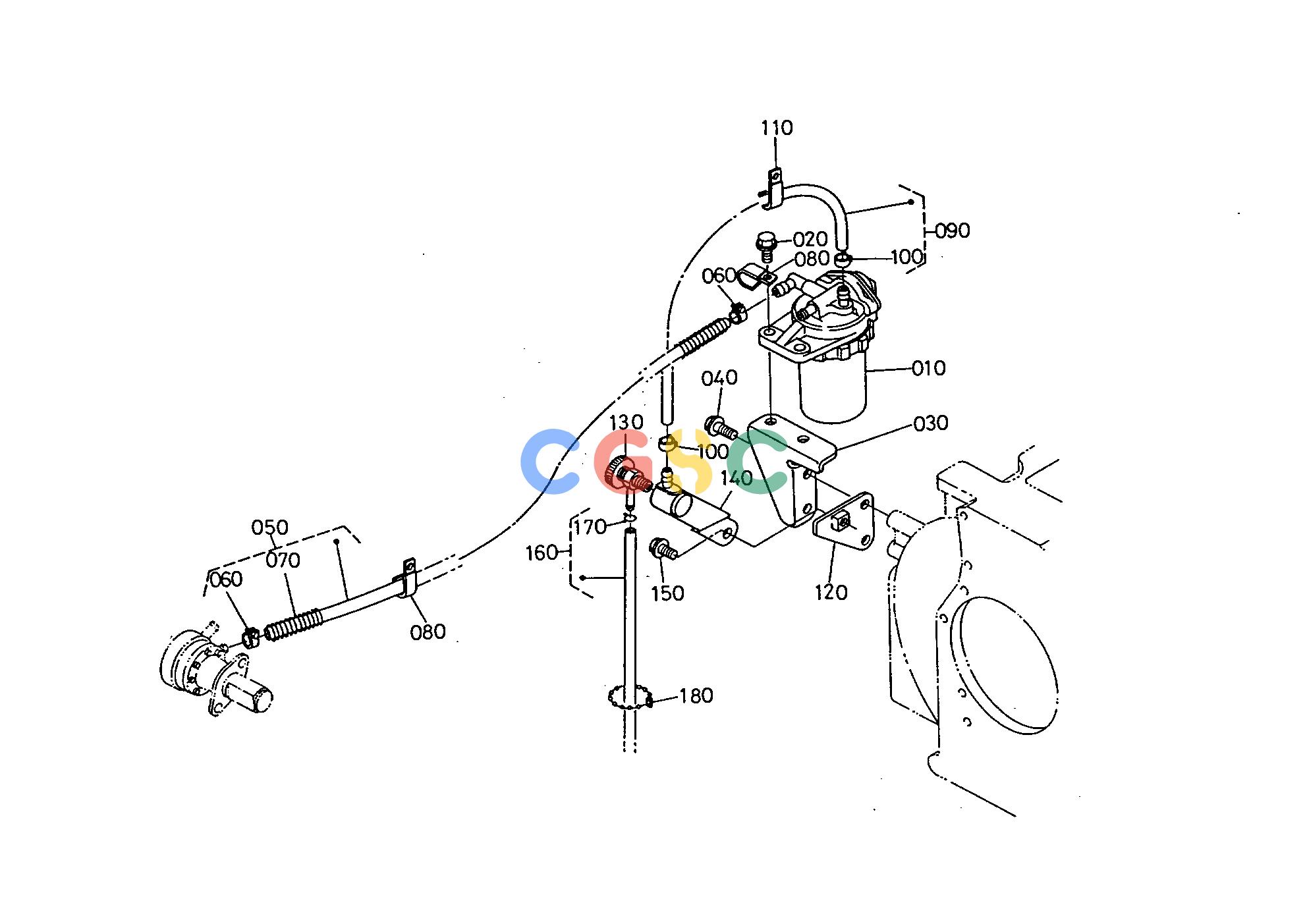 久保田零件查询T06600 FUEL FILTER ENGINE CONTROLEPC Kubota online