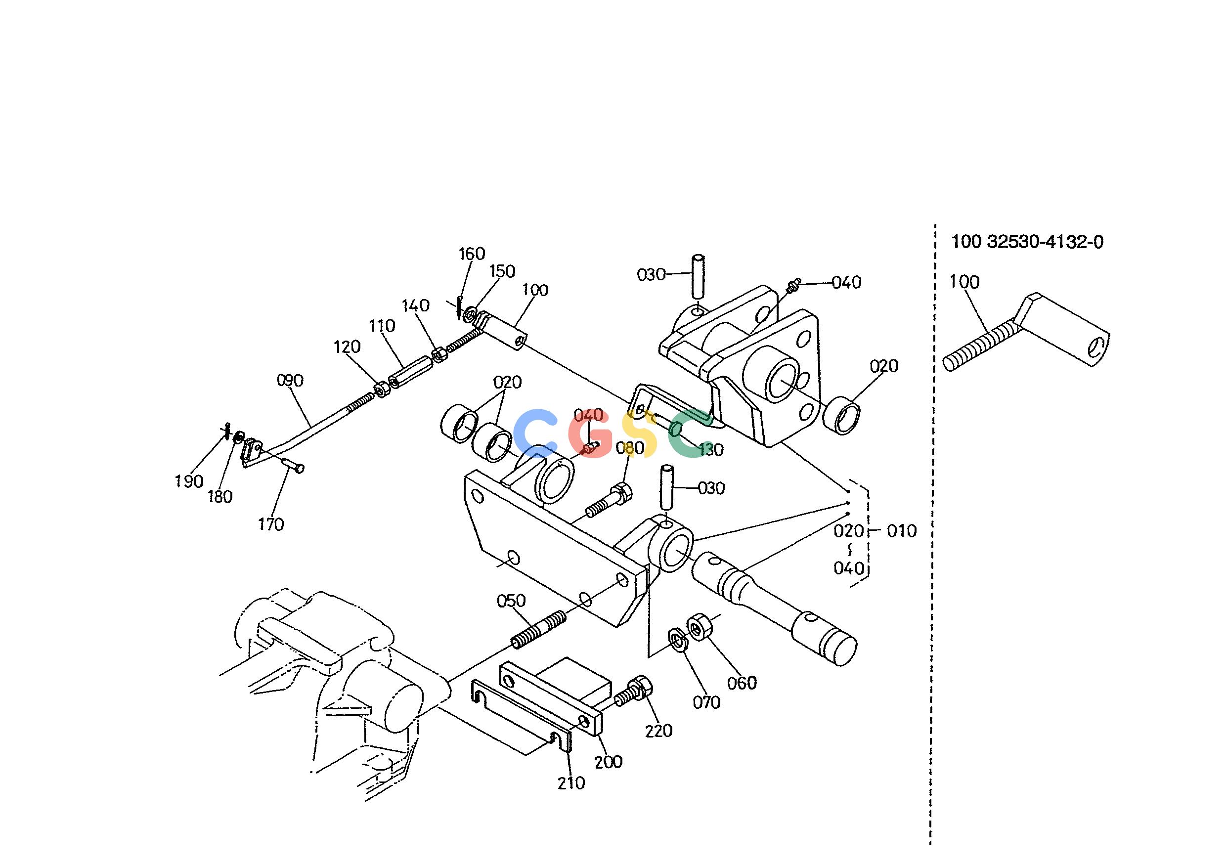 久保田零件查询T07900 TOP LINK BRACKET HYDRAULIC SYSTEMEPC Kubota online