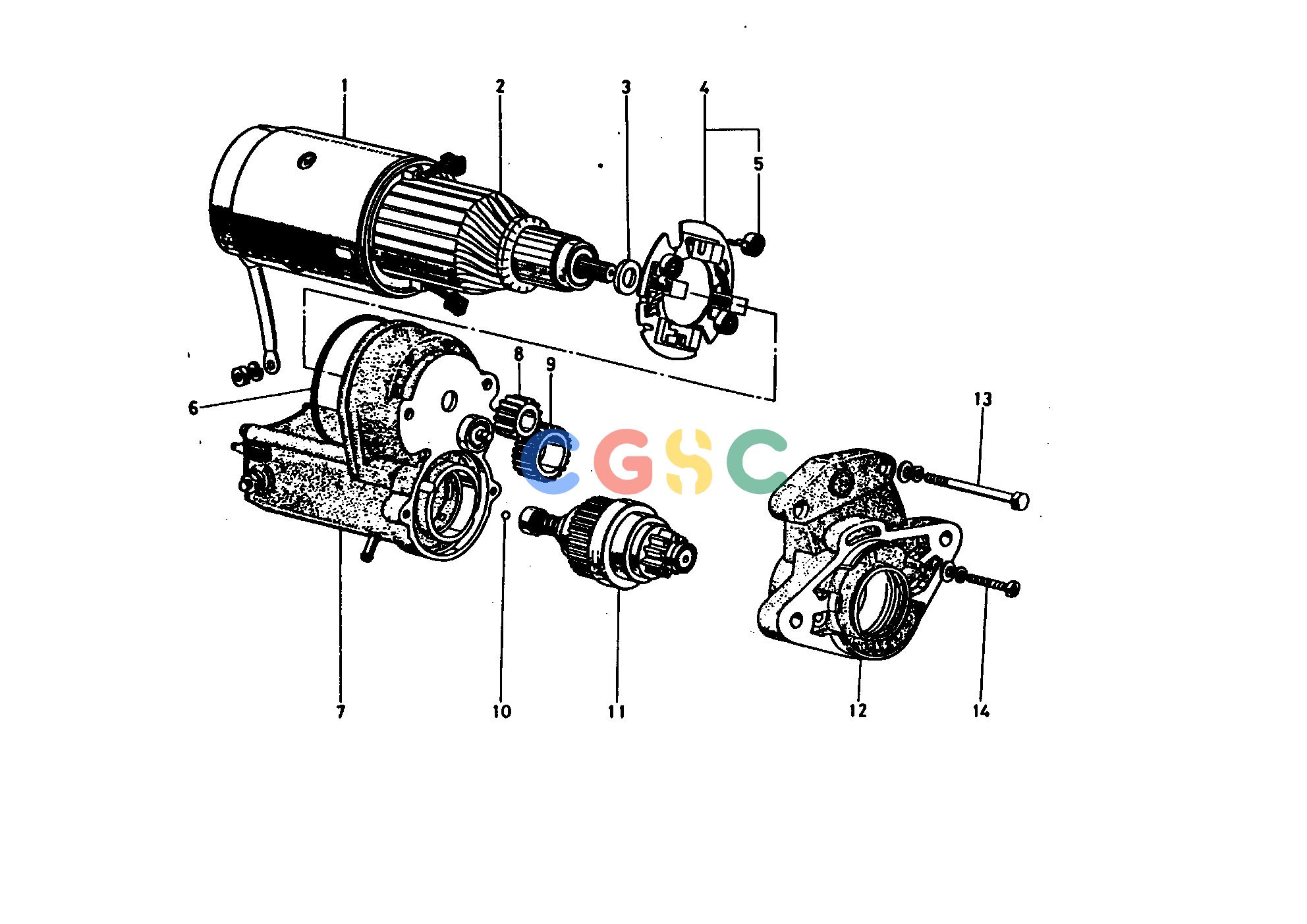 久保田零件查询061000 STARTER [SECTION PARTS] ENGINEEPC Kubota online