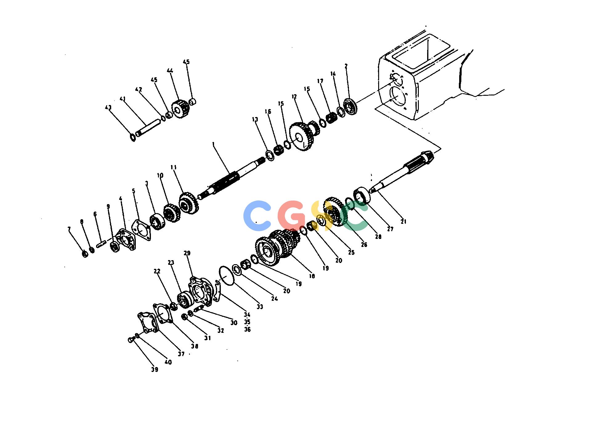 久保田零件查询110000 TRANSMISSION (1) TRANSMISSIONEPC Kubota online