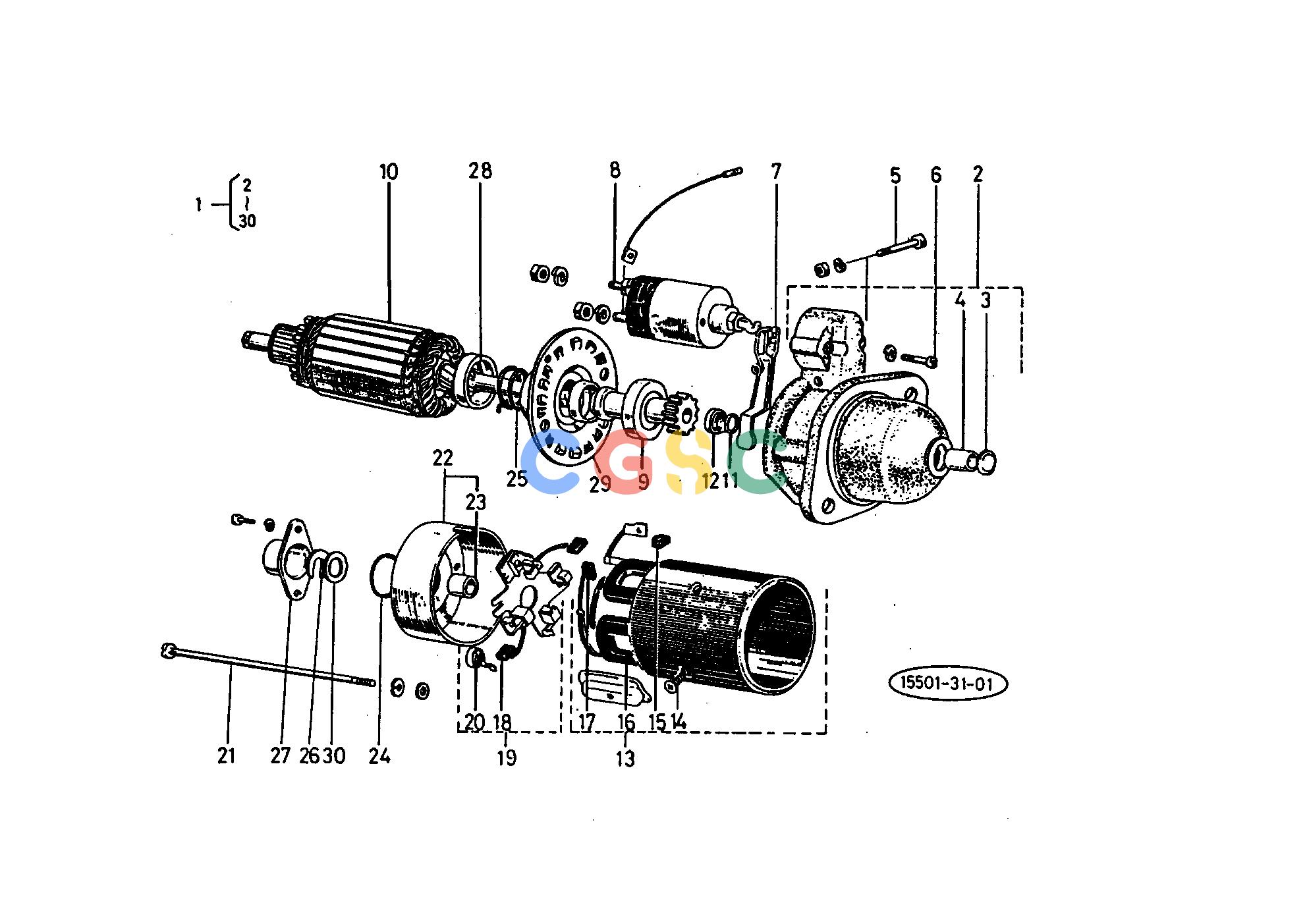久保田零件查询012000 STARTER SECTION PARTS ENGINEEPC Kubota online