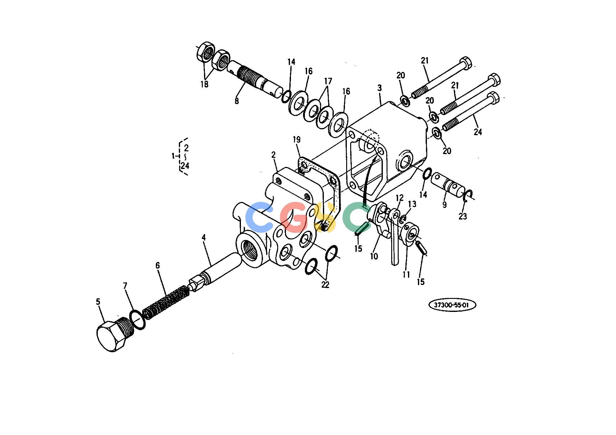 久保田零件查询101000 DRAFT CONTROL VALVE SECTION PARTS POSITION AND DRAFT CONTROLEPC Kubota online