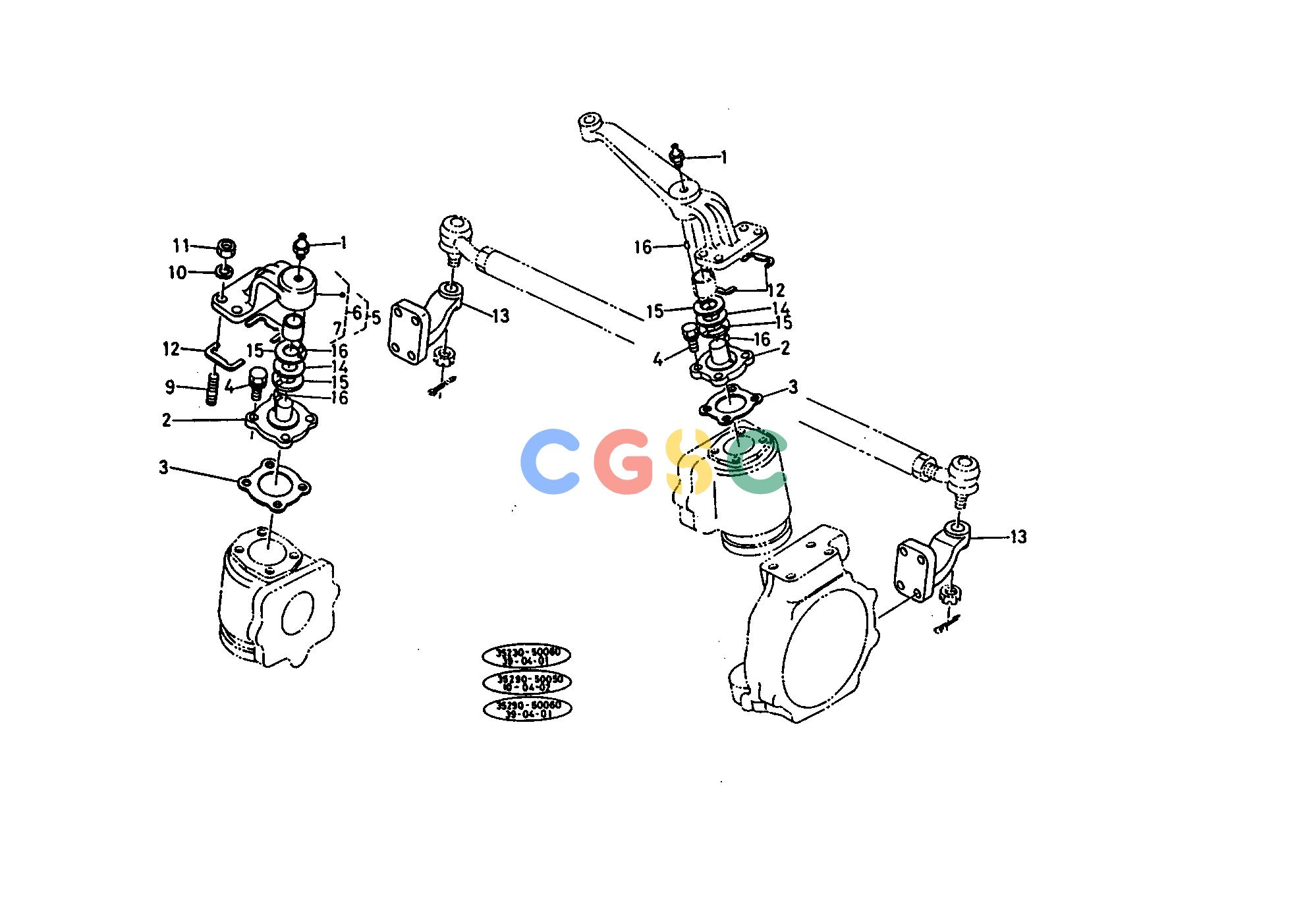 久保田零件查询146000 KNUCKLE ARM [4WD (INTEGRAL POWER STEERING)] INTEGRAL POWER STEERINGEPC Kubota online