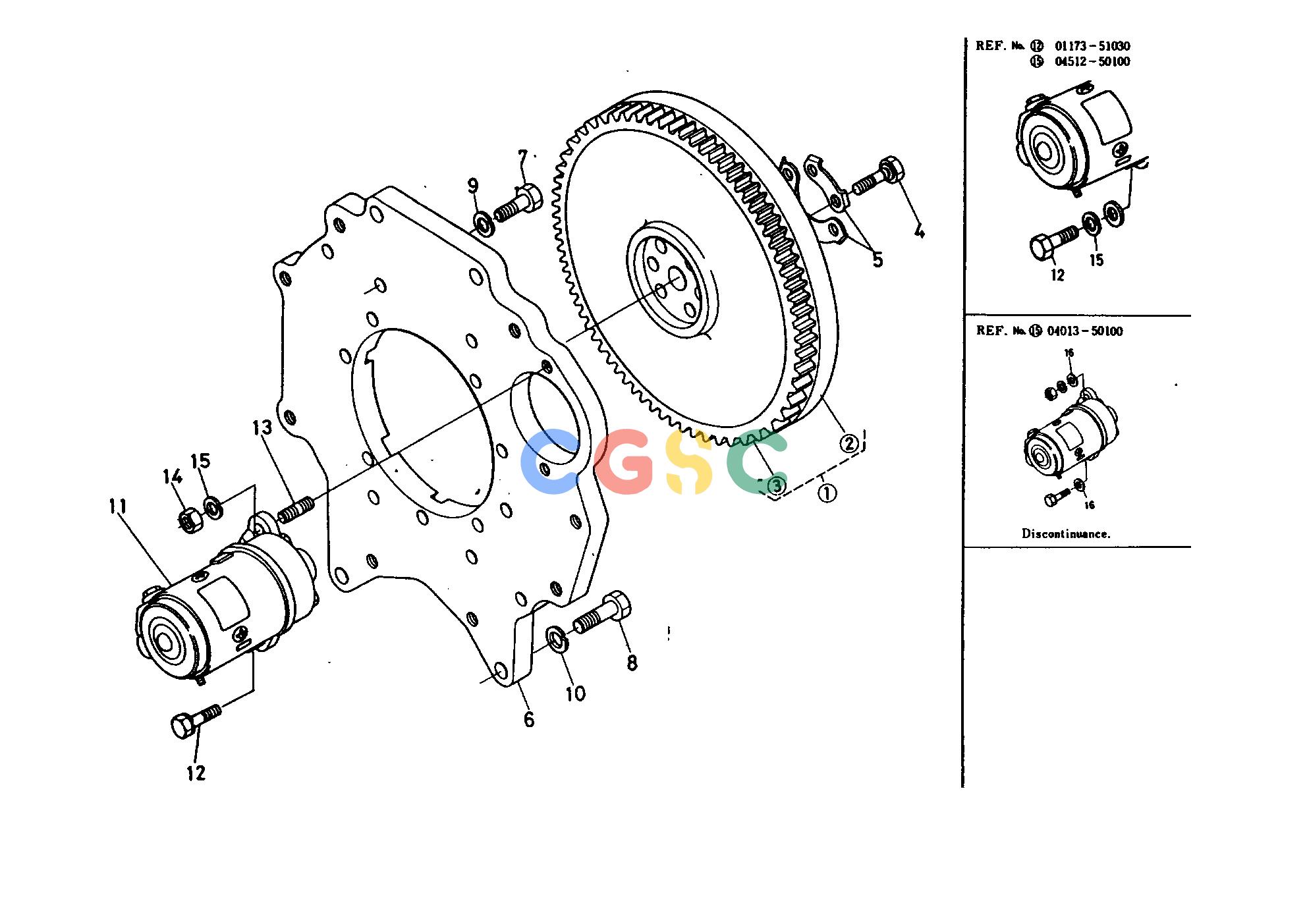 久保田零件查询120000 FLYWHEEL ENGINEEPC Kubota online