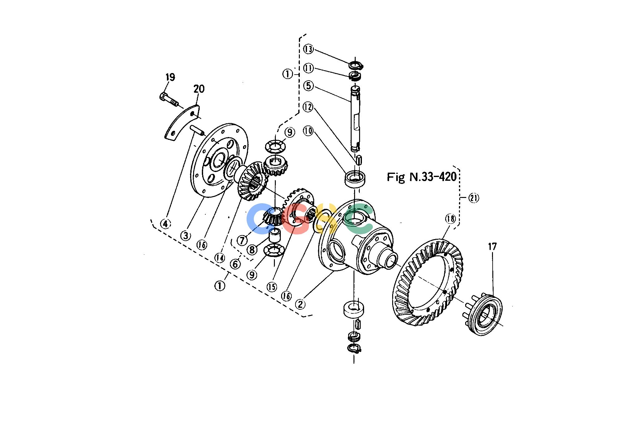 久保田零件查询390000 DIFFERENTIAL SYSTEM 1 REAR AXLE AND REAR WHEELEPC Kubota online