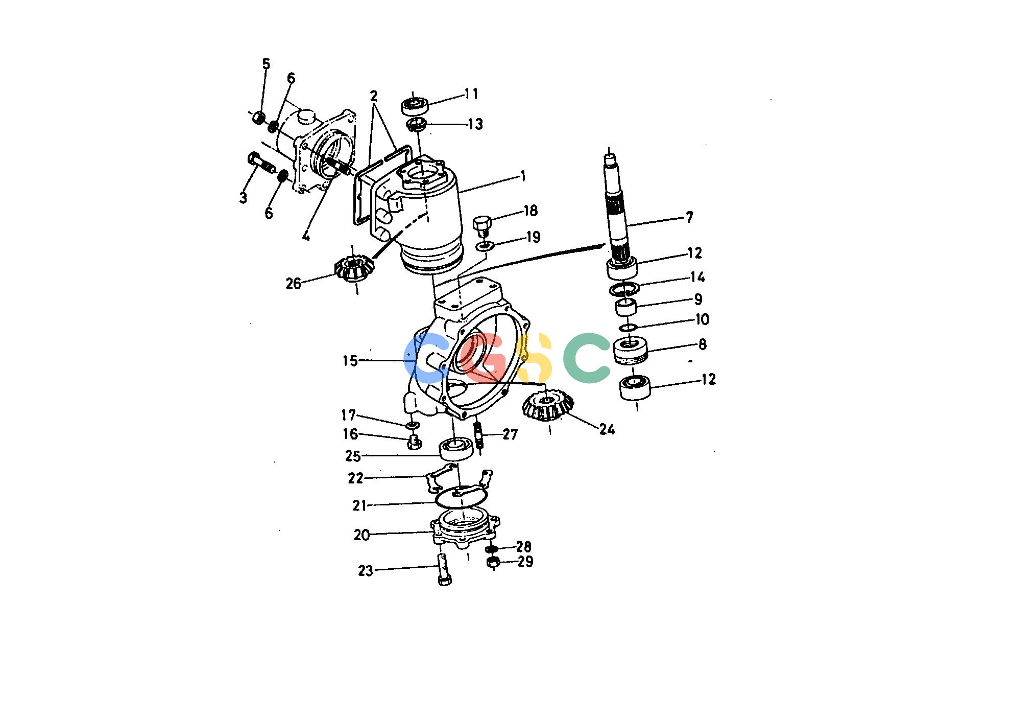 久保田零件查询670000 FRONT AXLE CASE FRONT AXLE AND FRONT WHEELEPC Kubota online