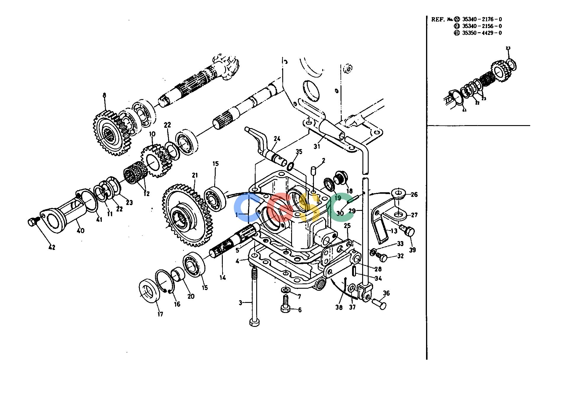 久保田零件查询690000 DRIVE CASE FRONT AXLE AND FRONT WHEELEPC Kubota online