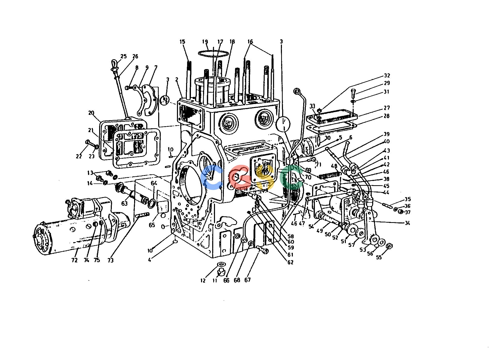 久保田零件查询020000 CRANKCASE ENGINEEPC Kubota online