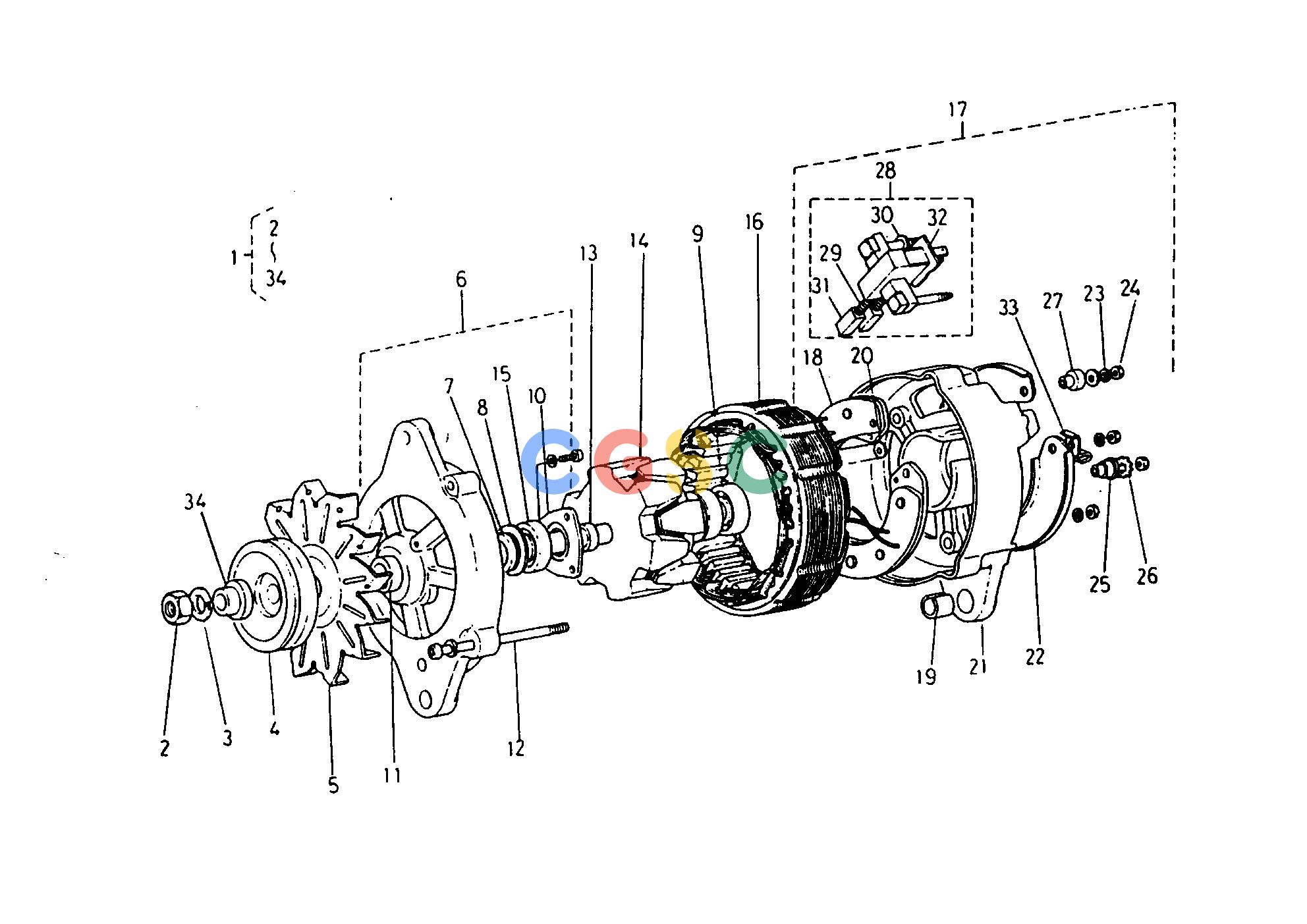 久保田零件查询T02700 DYNAMO [COMPONENT PARTS] ELECTRICAL SYSTEMEPC Kubota online