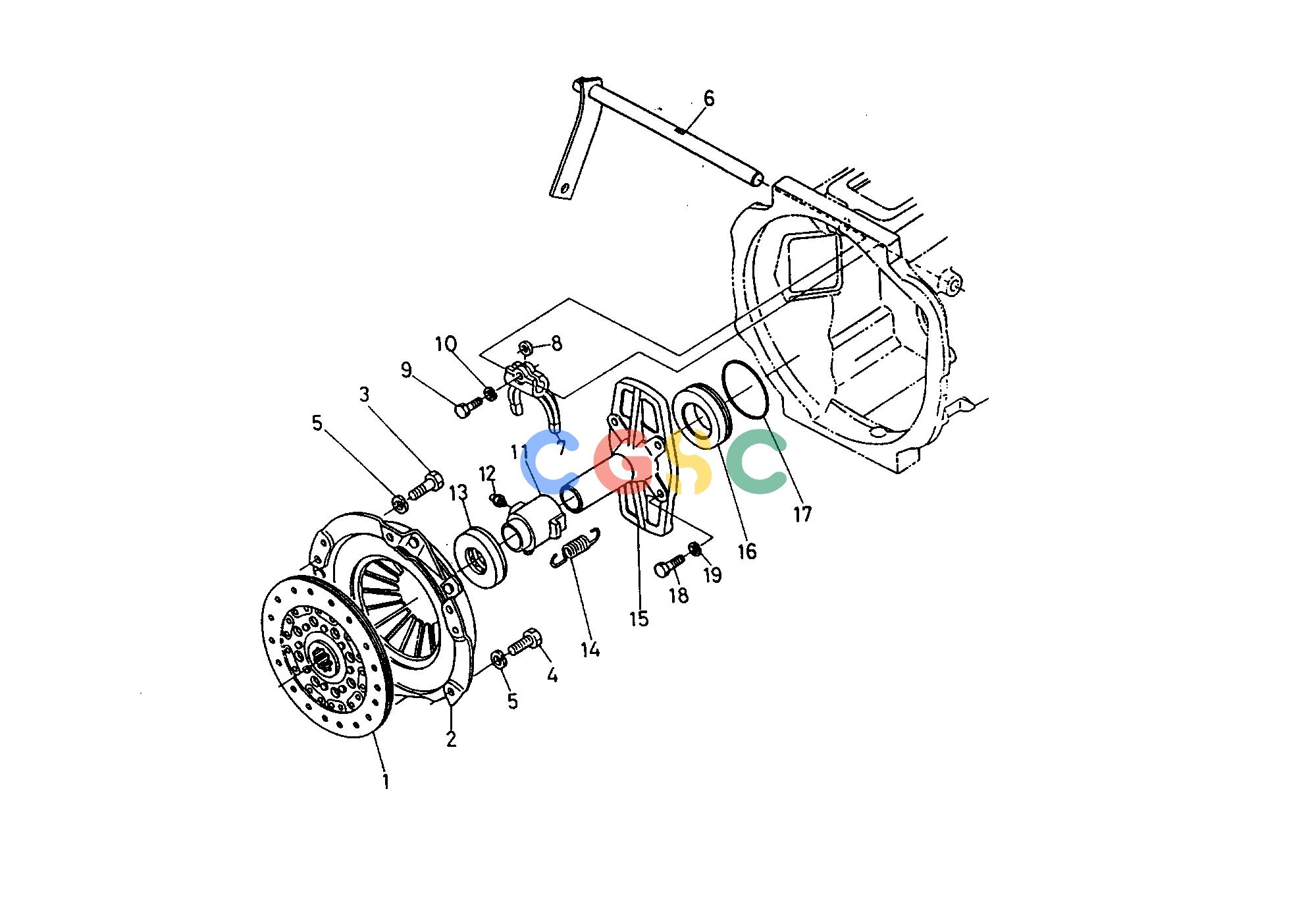 久保田零件查询T03500 CLUTCH CLUTCHEPC Kubota online