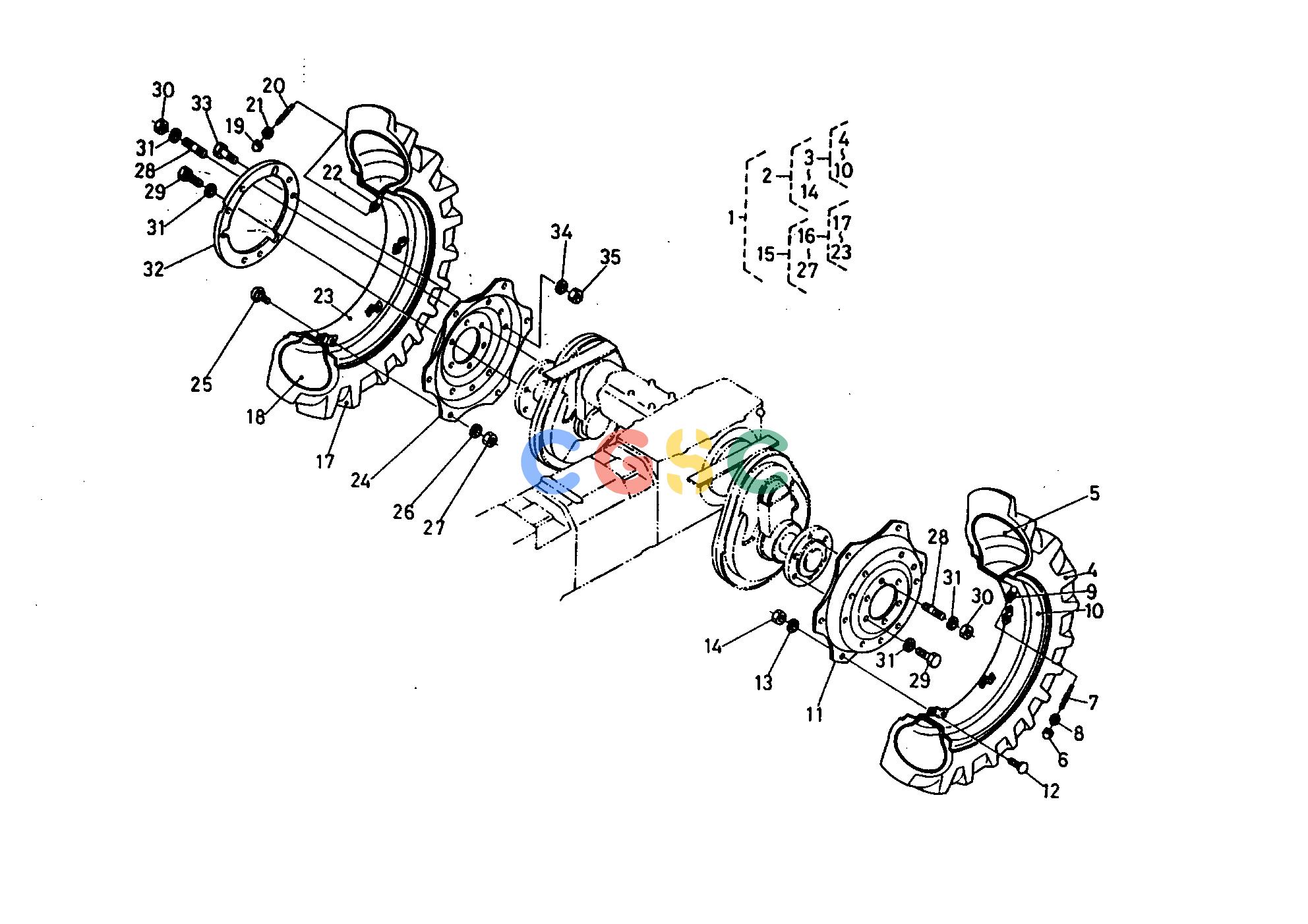 久保田零件查询T05001 REAR WHEEL (11.2/10-28) ## S.No.;<=12631 REAR AXLE AND REAR WHEELEPC Kubota online