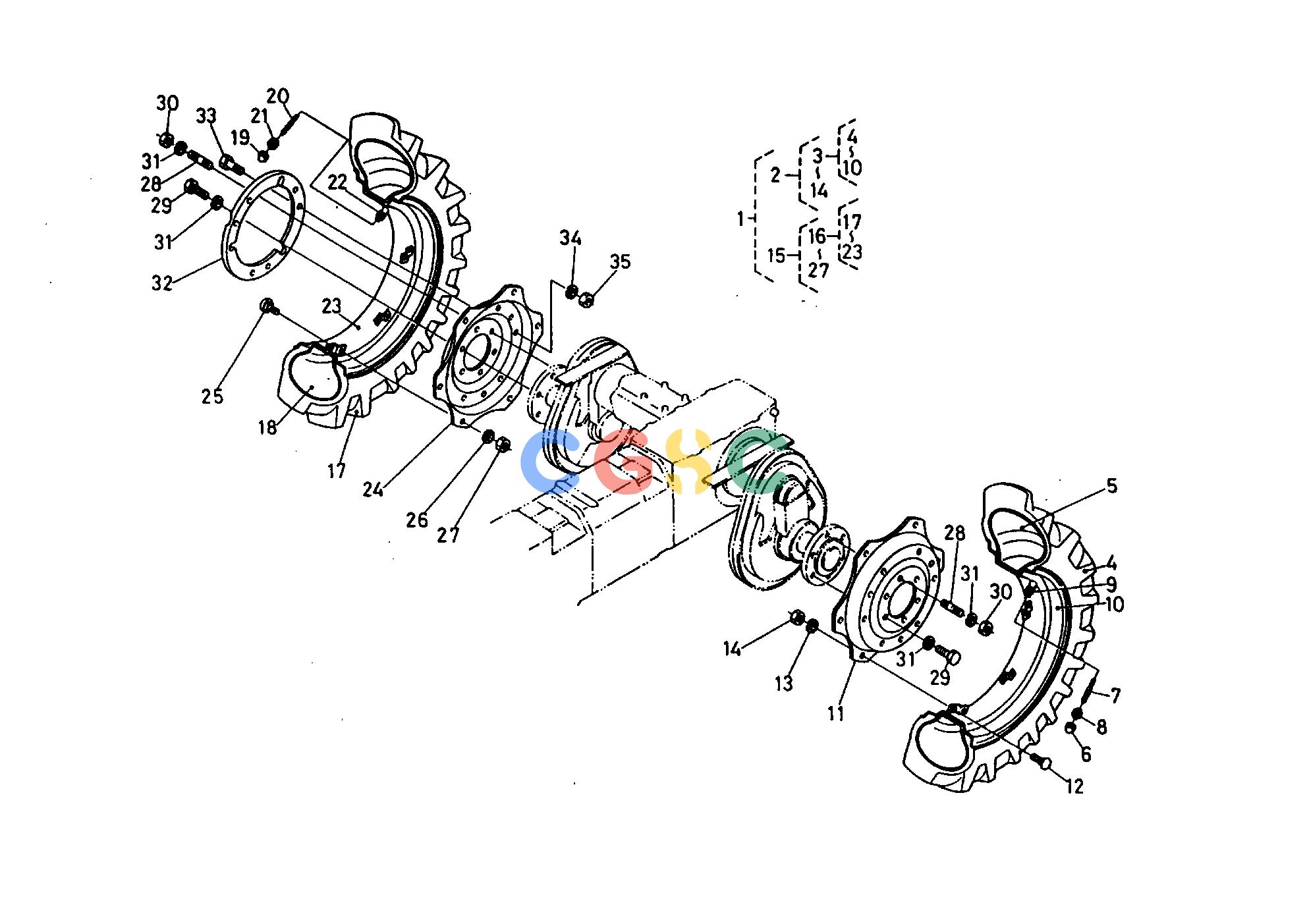 久保田零件查询T05002 REAR WHEEL (11.2/10-28) ## S.No.;>=12632 REAR AXLE AND REAR WHEELEPC Kubota online
