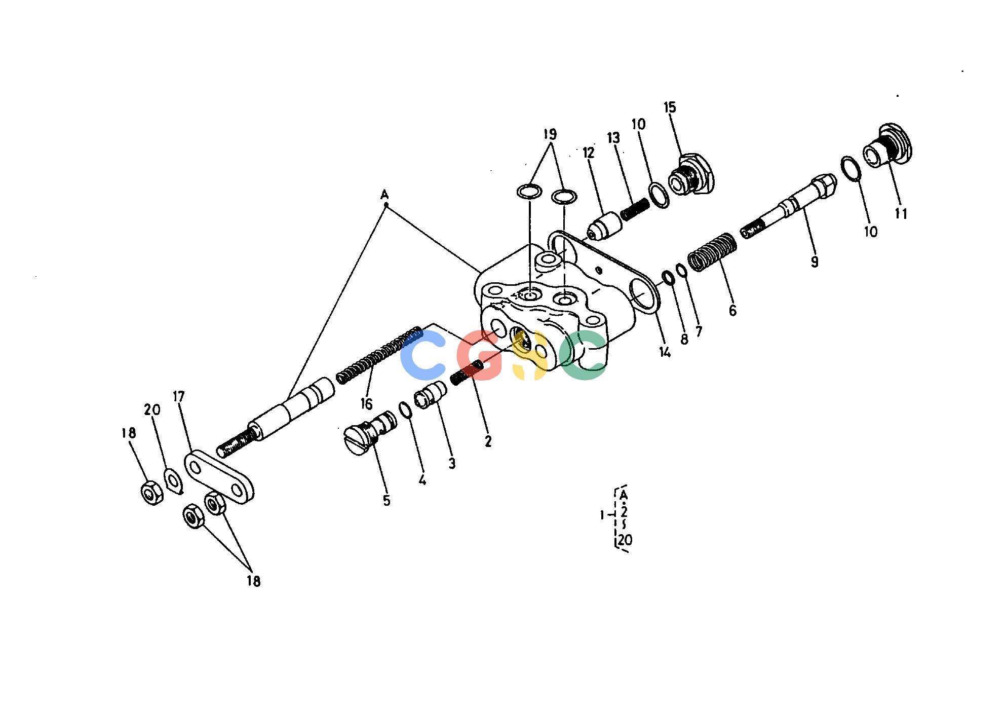 久保田零件查询T06200 CONTROL VALVE [COMPONENT PARTS] HYDRAULIC SYSTEMEPC Kubota online