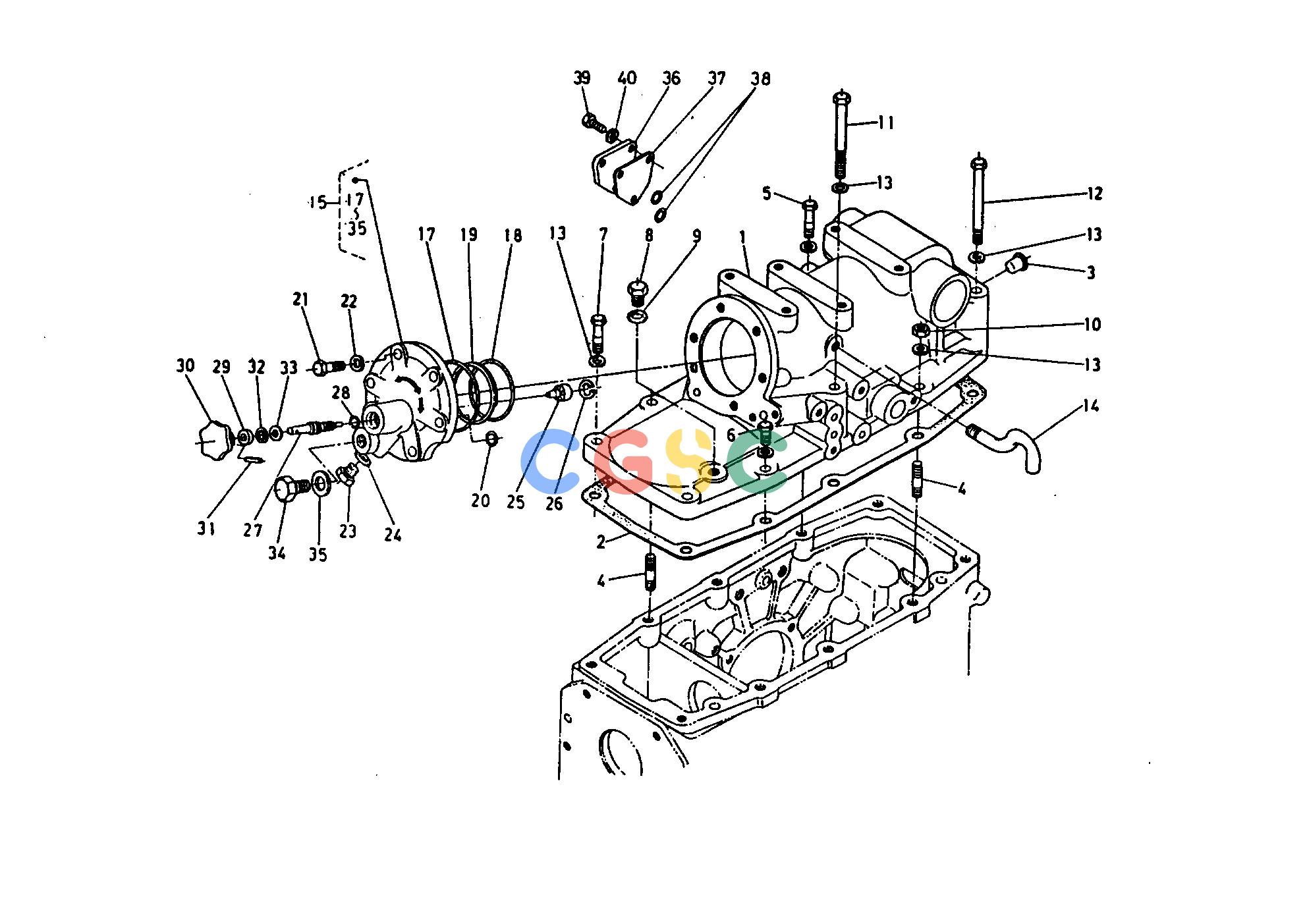 久保田零件查询T06400 HYDRAULIC CYLINDER HYDRAULIC SYSTEMEPC Kubota online