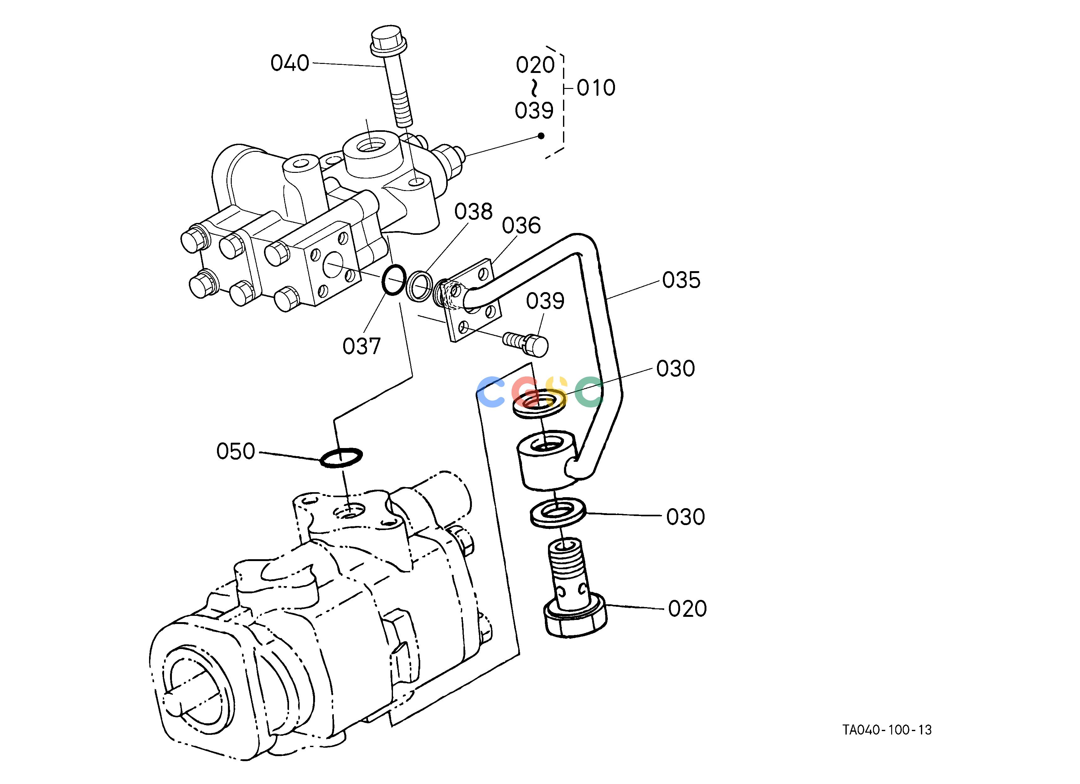 久保田零件查询H14500 REGULATOR VALVE [GST TYPE] HYDRAULIC SYSTEMEPC Kubota online
