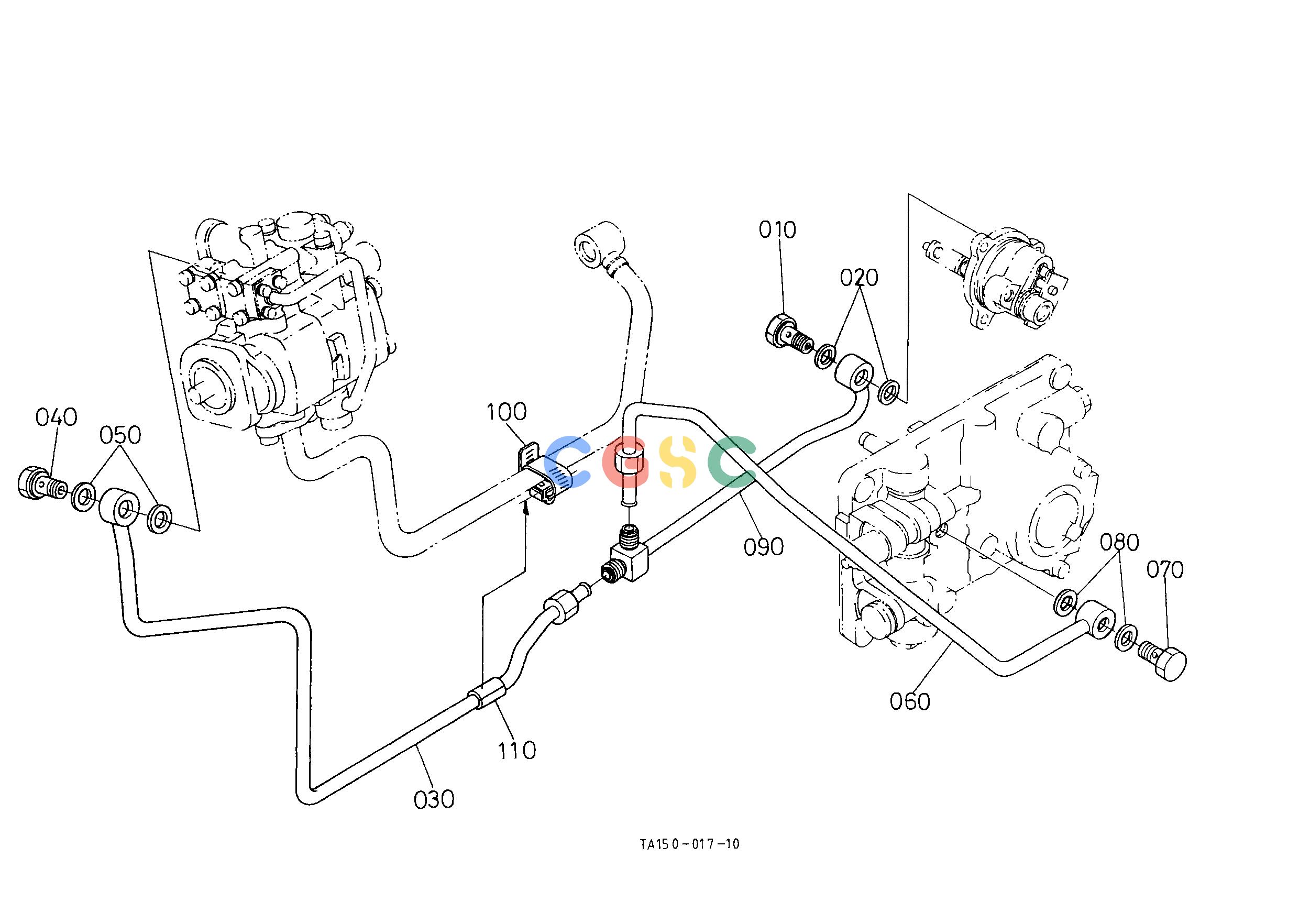 久保田零件查询H23000 PTO HYDRAULIC OIL LINE [GST TYPE] HYDRAULIC SYSTEMEPC Kubota online