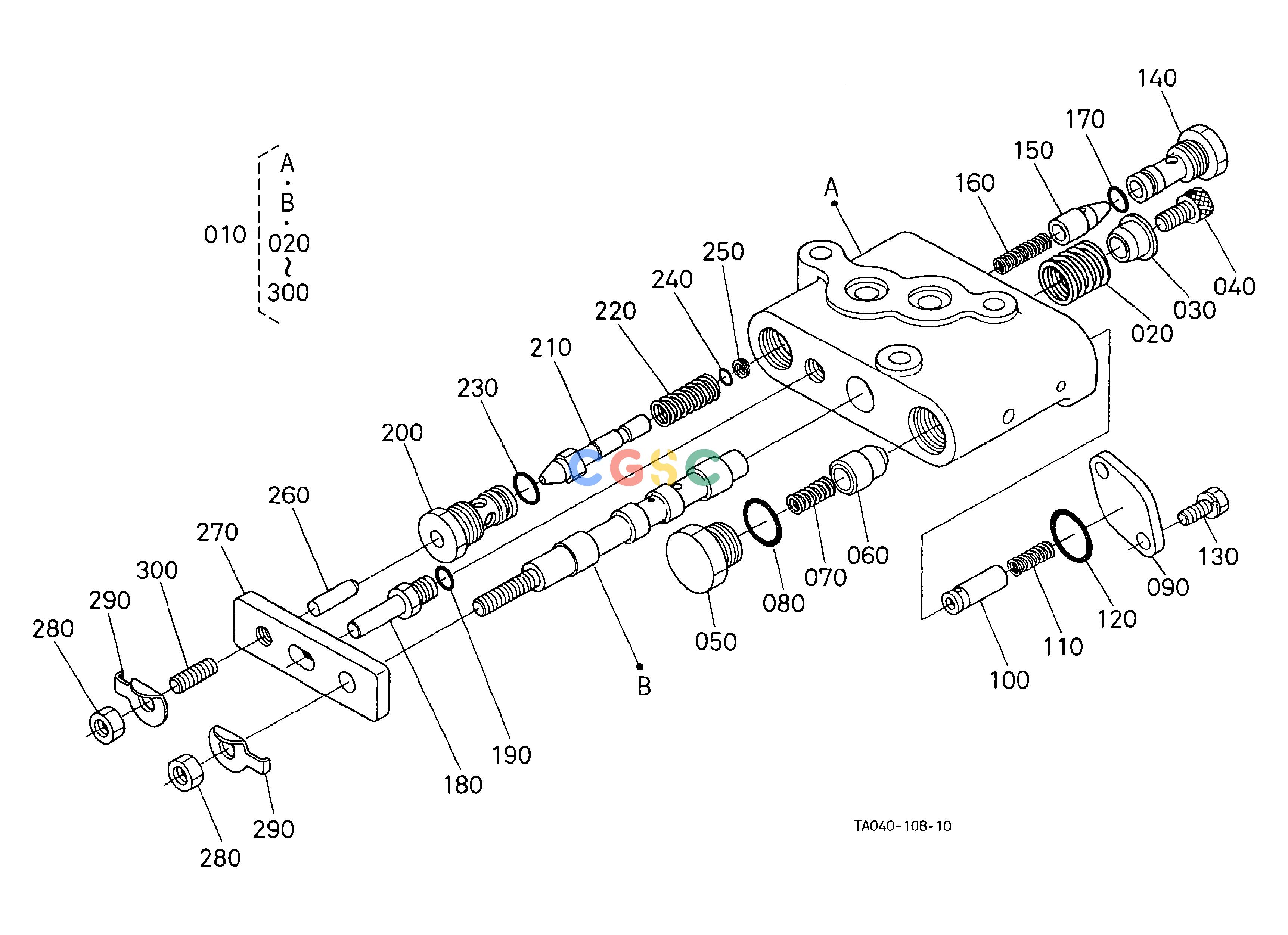 久保田零件查询H41000 CONTROL VALVE [COMPONENT PARTS] [OLD TYPE] ## S.No.<=71974 HYDRAULIC SYSTEMEPC Kubota online