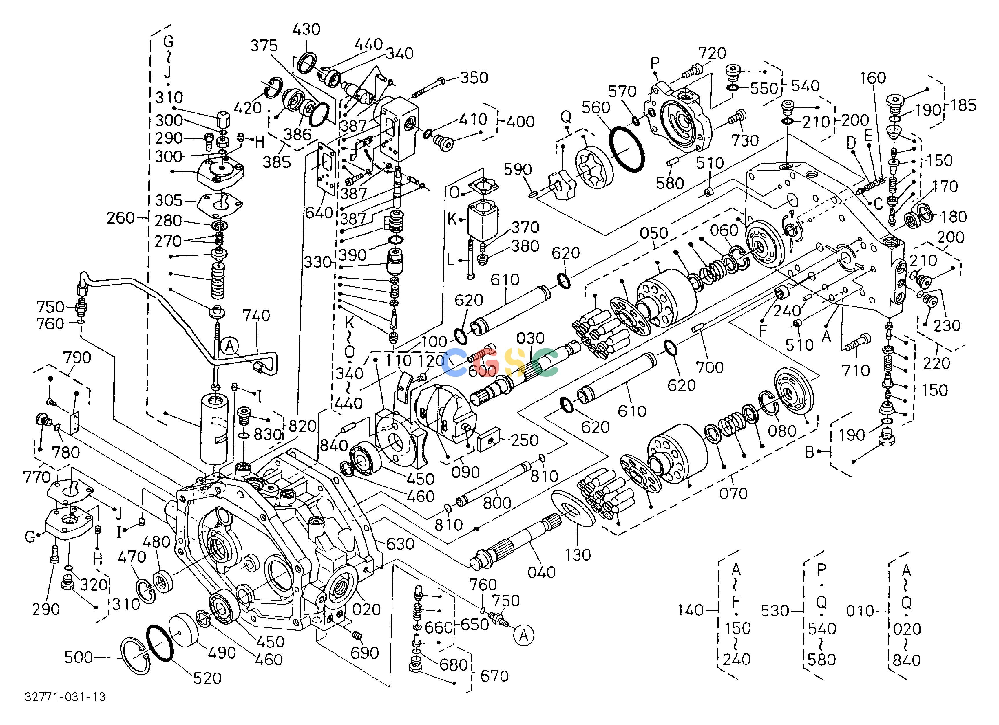 久保田零件查询C41500 HST [COMPONENT PARTS] [HST TYPE] ## NOTE 1:ORDER BY.REF.No.010 and 850 NEW PARTS./NOTE 2:ORDER BY.REF.No.330 and 850 NEW PARTS. CLUTCH/TRANSMISSION/REAR AXLEEPC Kubota online
