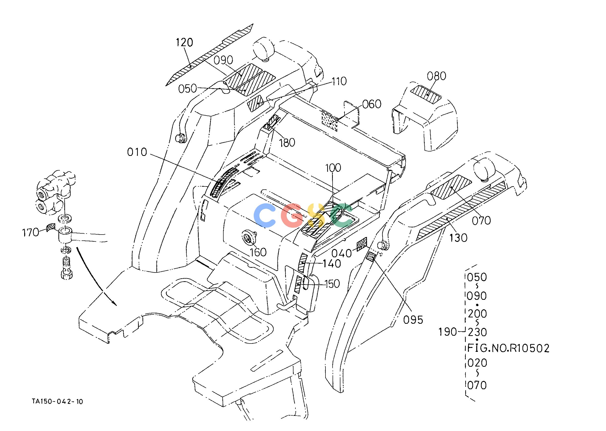 久保田零件查询R11002 LABEL 2 [HST TYPE] [ROPS TYPE] LABELSEPC Kubota online