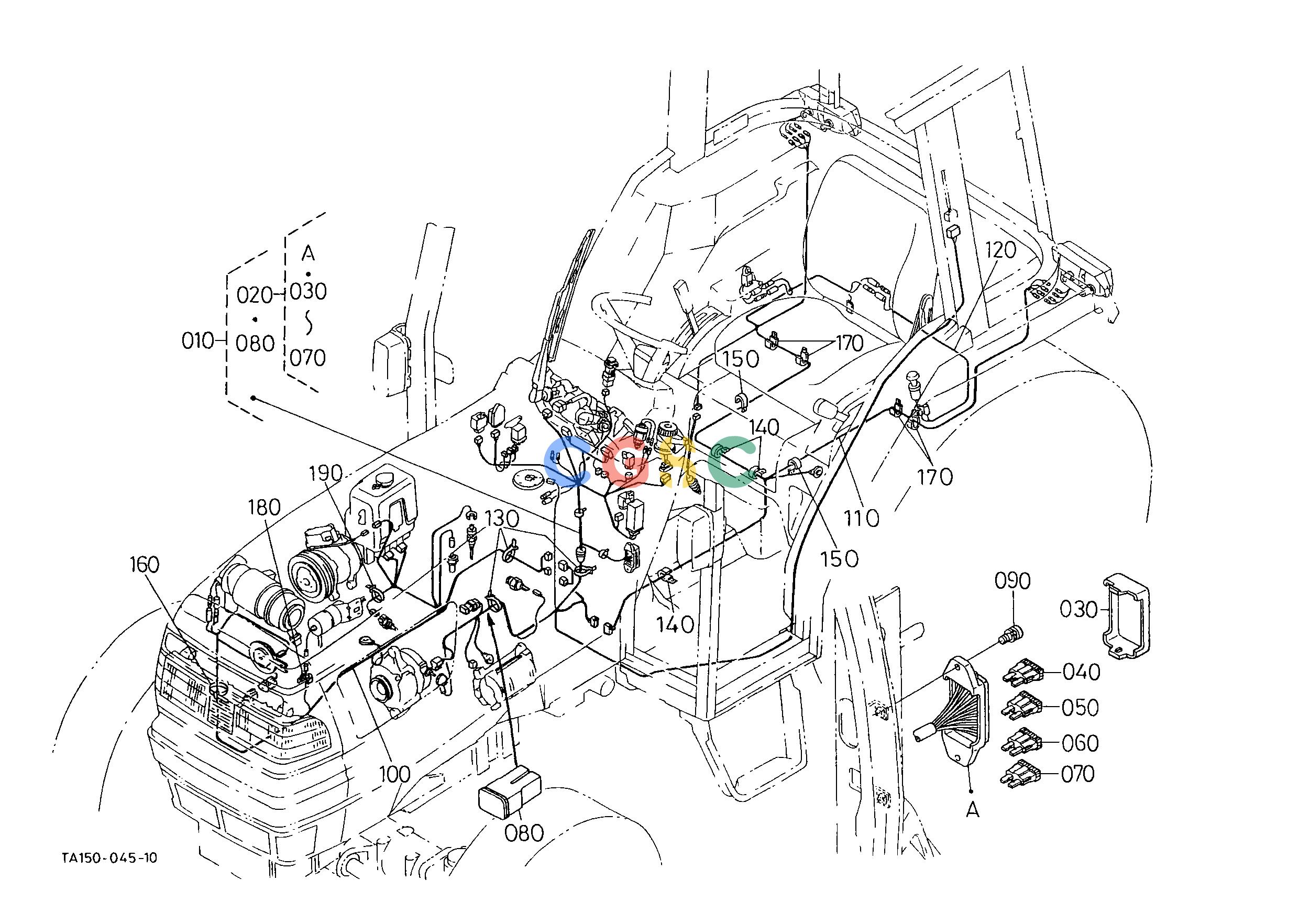 久保田零件查询B50103 ELECTRICAL WIRING [CAB TYPE] ELECTRICAL SYSTEMEPC Kubota online