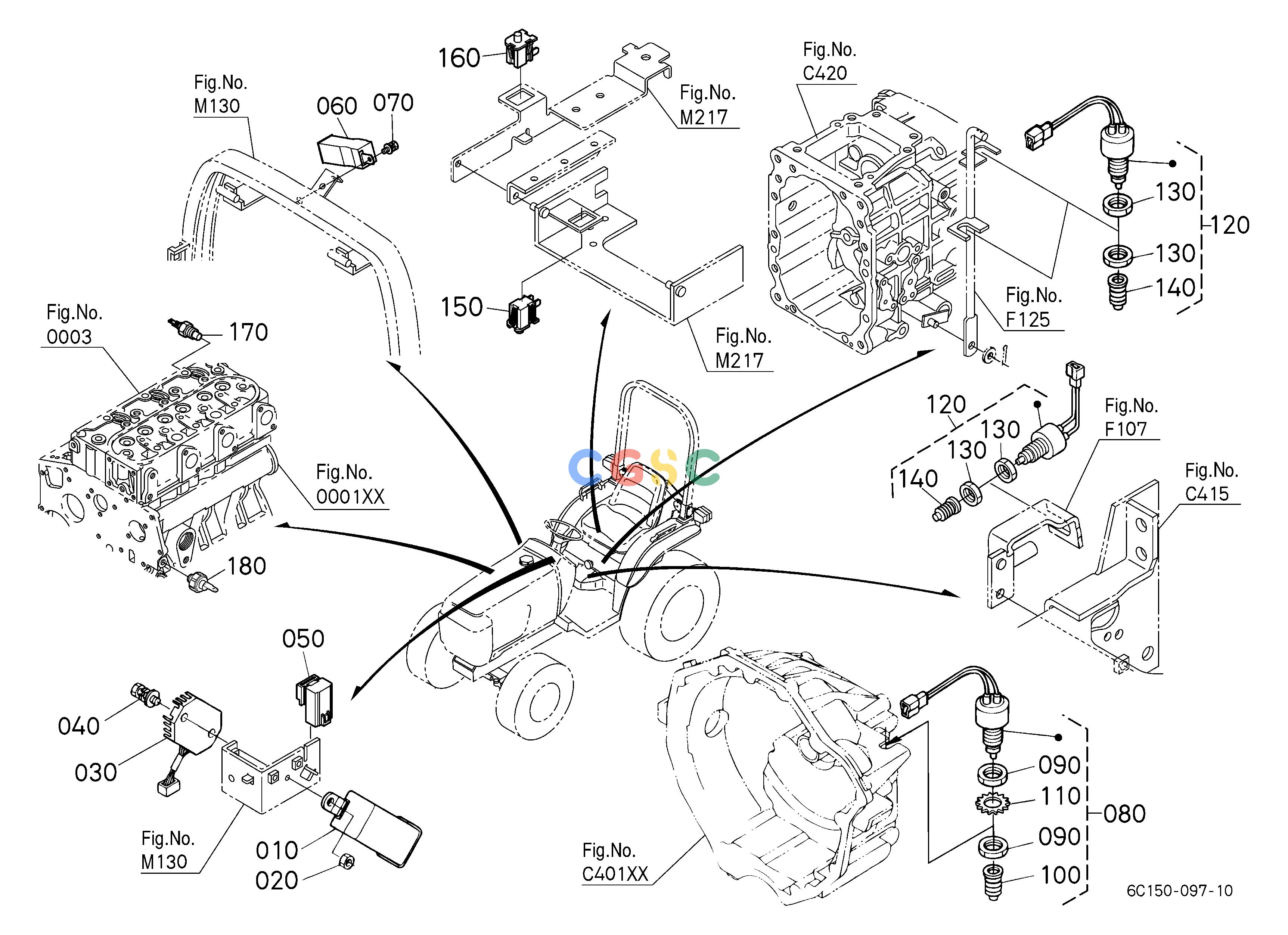 久保田零件查询B10102 SWITCH ## S.No.>=54462 ELECTRICAL SYSTEMEPC Kubota online