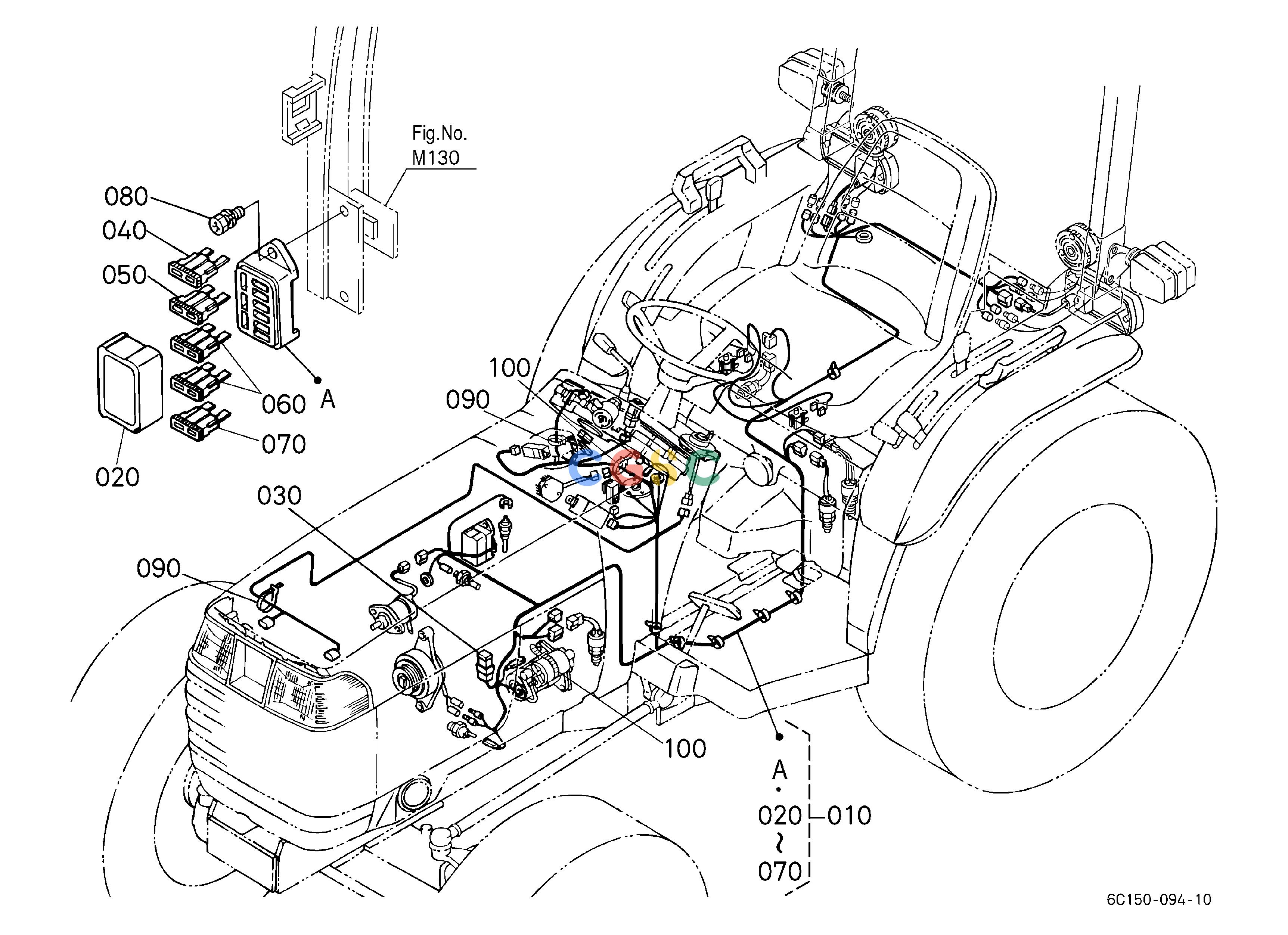 久保田零件查询B50102 ELECTRICAL WIRING ## S.No.>=54462 ELECTRICAL SYSTEMEPC Kubota online