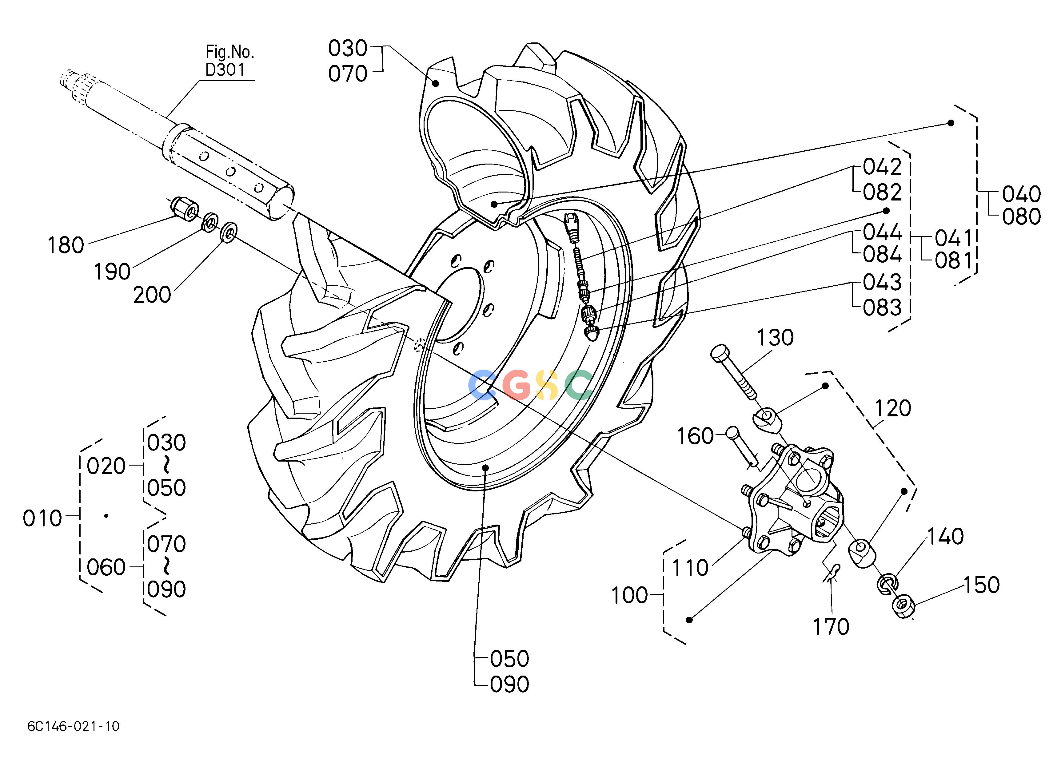 久保田零件查询R11005 REAR WHEEL(9.5-18) [AU][NZ] ## NOTE:Exchange REF.No.120 new parts and REF.No.130 new parts simultaneously. REAR TIREEPC Kubota online