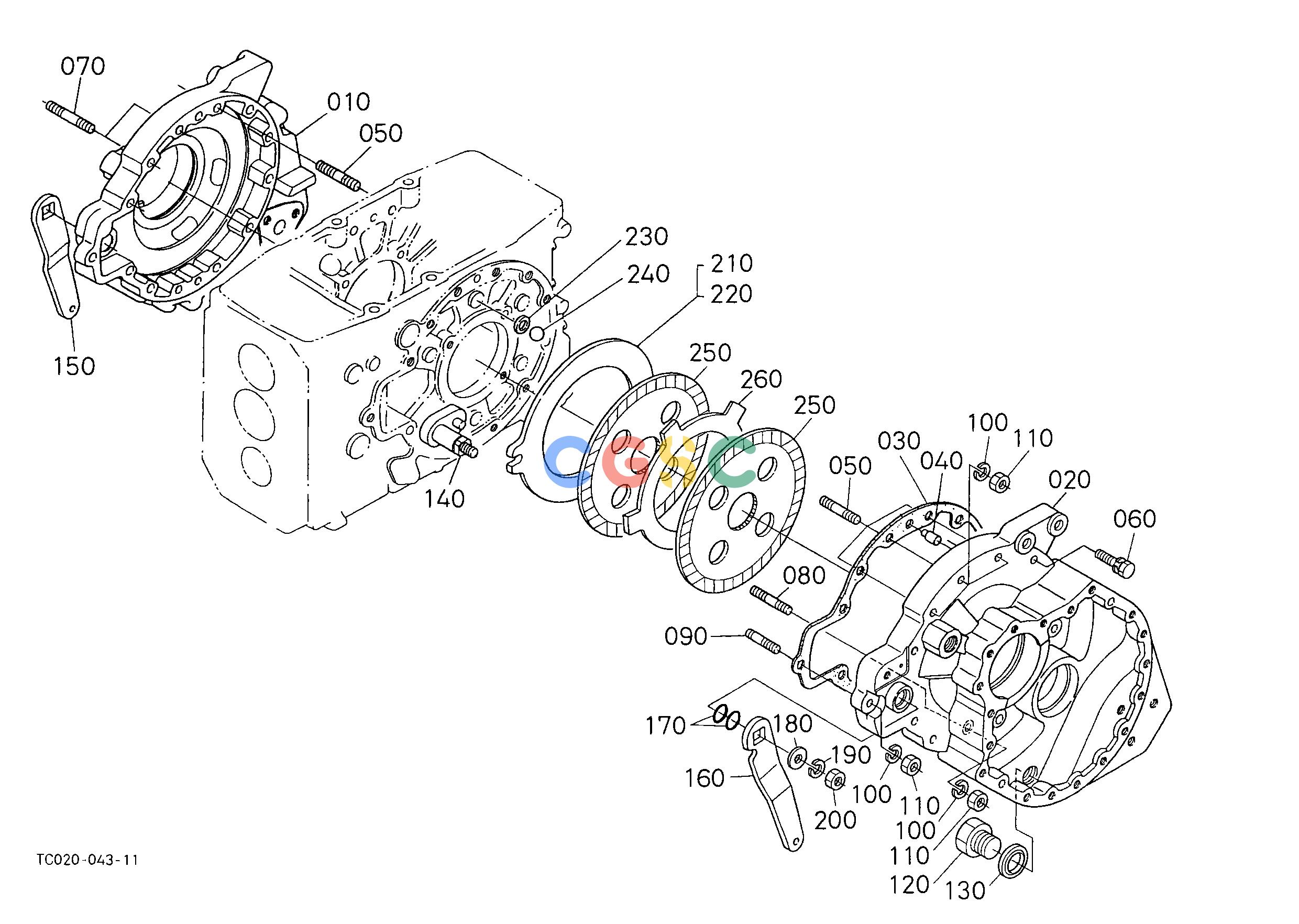 久保田零件查询D40102 BRAKE REAR AXLE/BRAKEEPC Kubota online