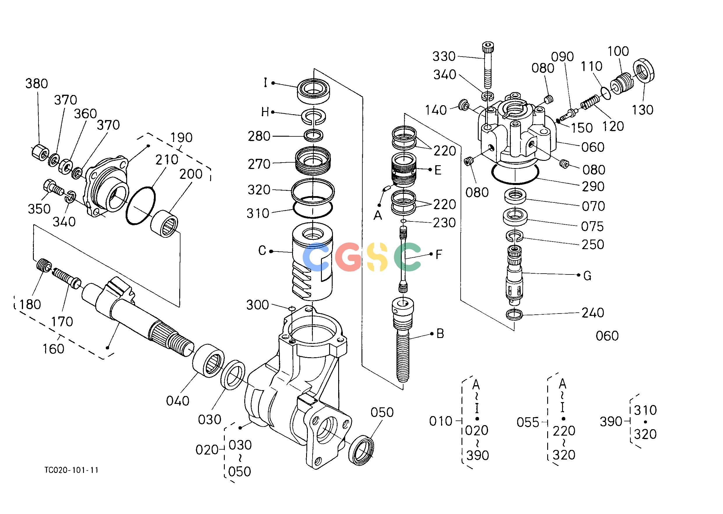 久保田零件查询G11202 STEERING [PS] [COMPONENT PARTS] STEERINGEPC Kubota online