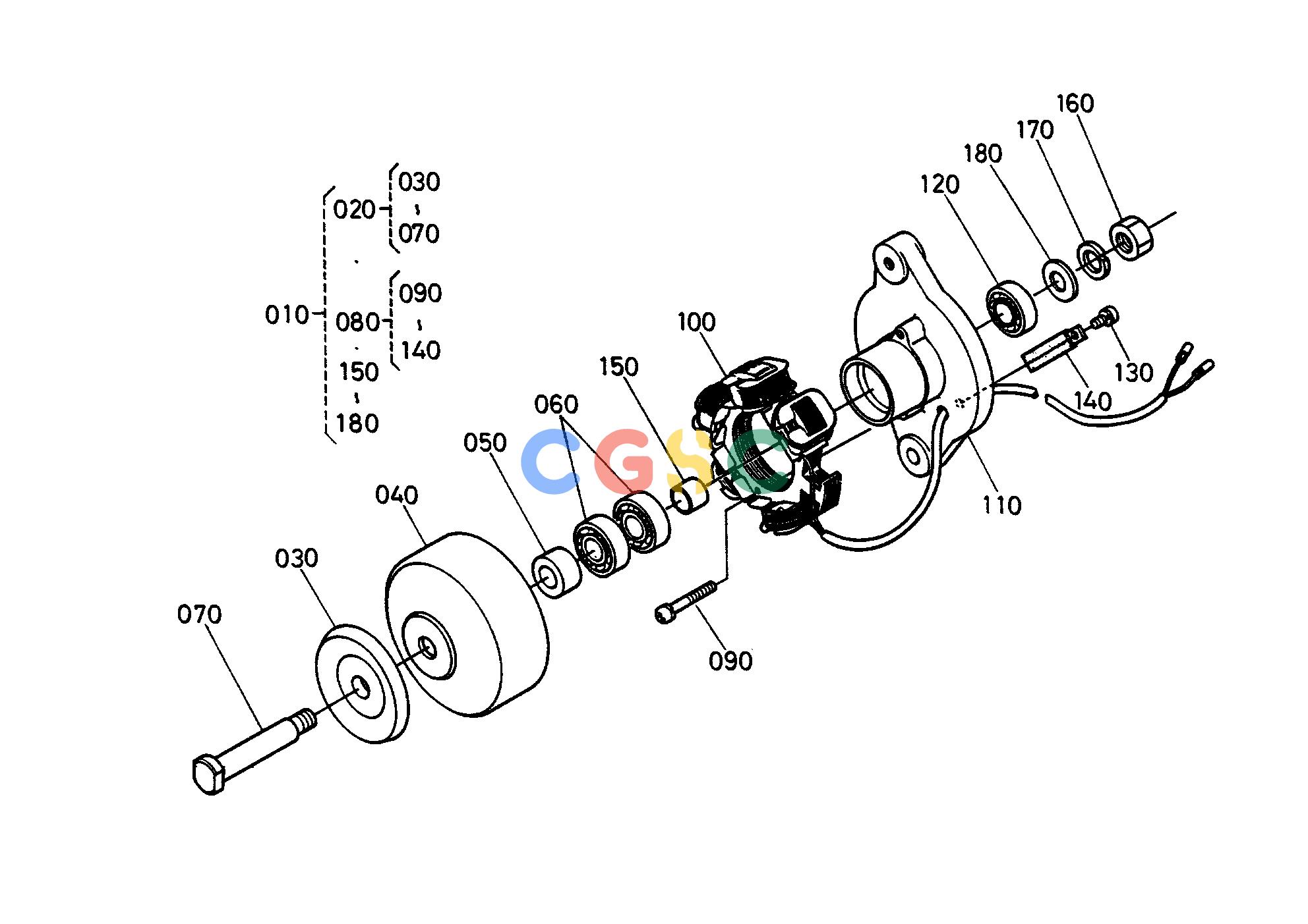 久保田零件查询E02700 DYNAMO [SECTION PARTS] ENGINEEPC Kubota online