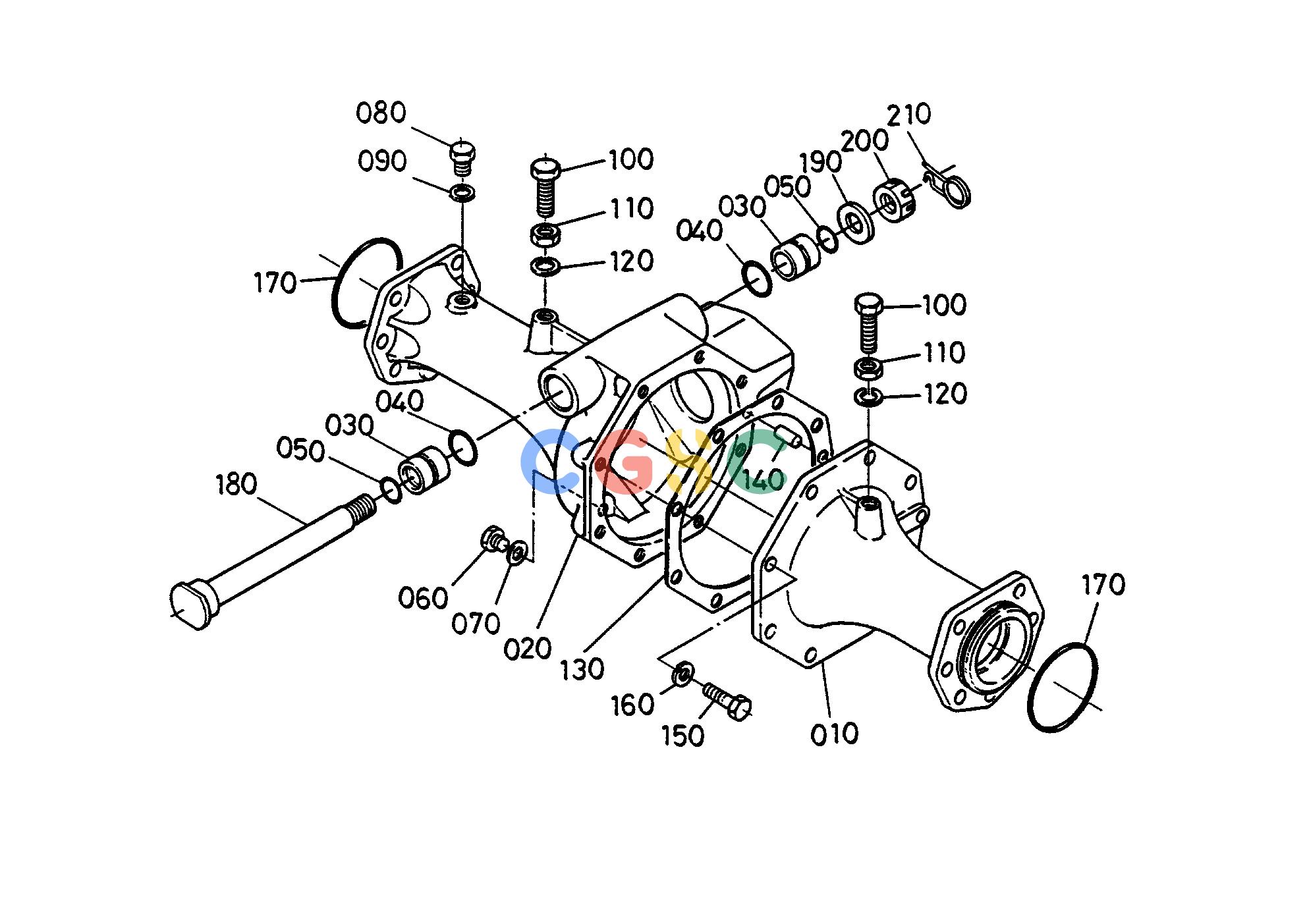 久保田零件查询T06600 FRONT AXLE ARM FRONT AXLE/FRONT WHEELEPC Kubota online