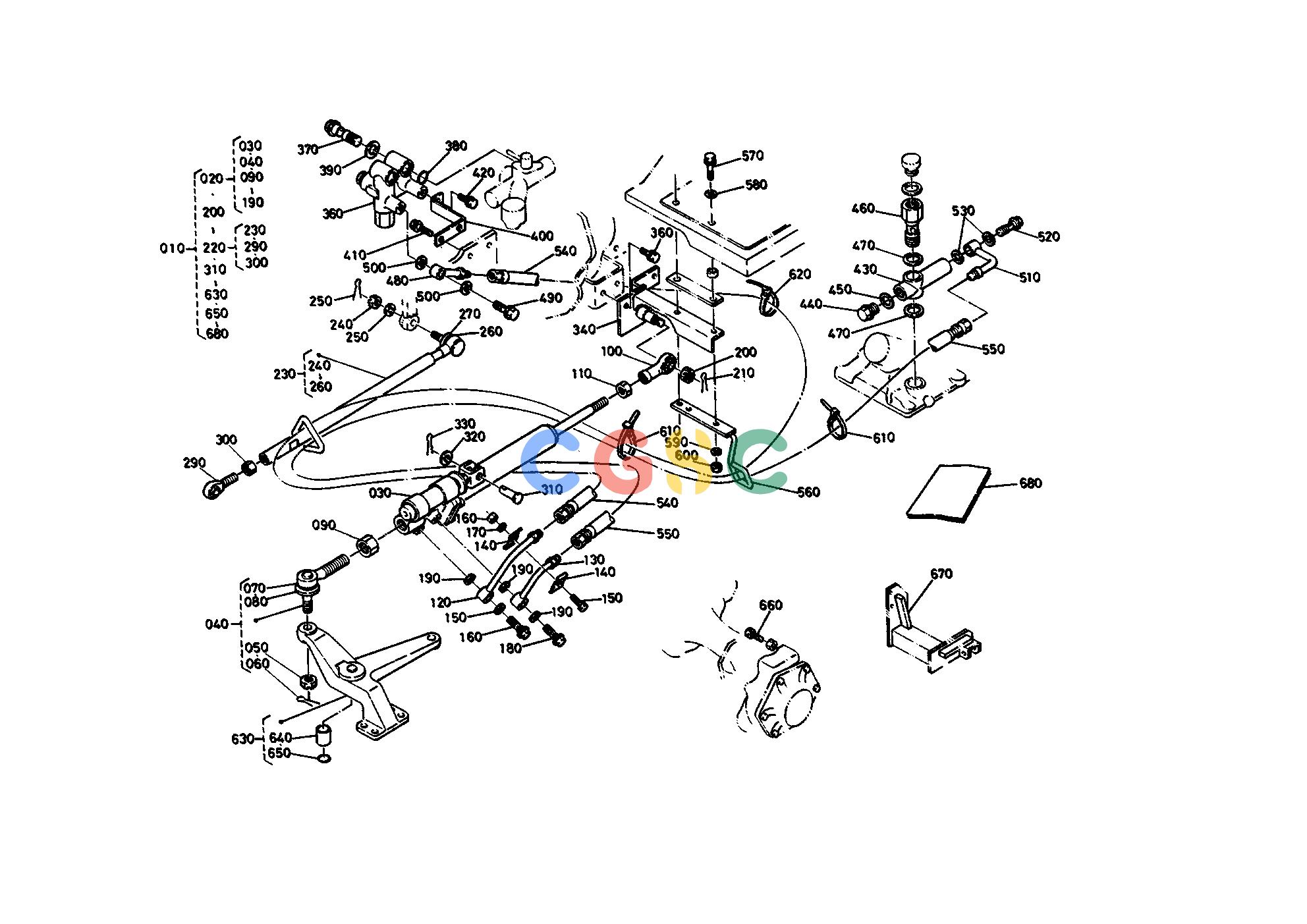 久保田零件查询T08800 POWER STEERING [A] [CA] [OPTION] STEERINGEPC Kubota online