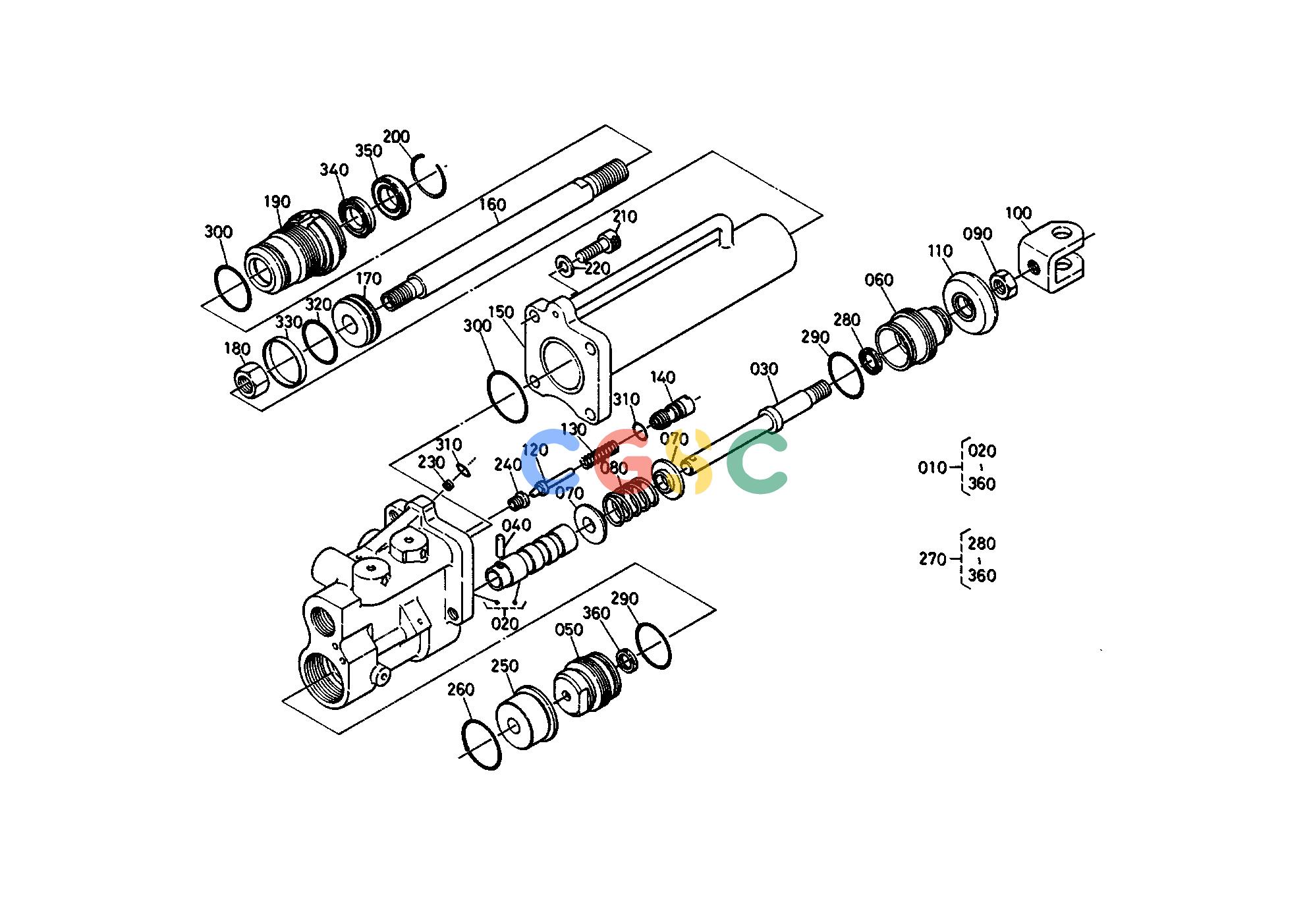 久保田零件查询T09300 BOOSTER [A] [CA] [SECTION PARTS] ELECTRICAL SYSTEMEPC Kubota online