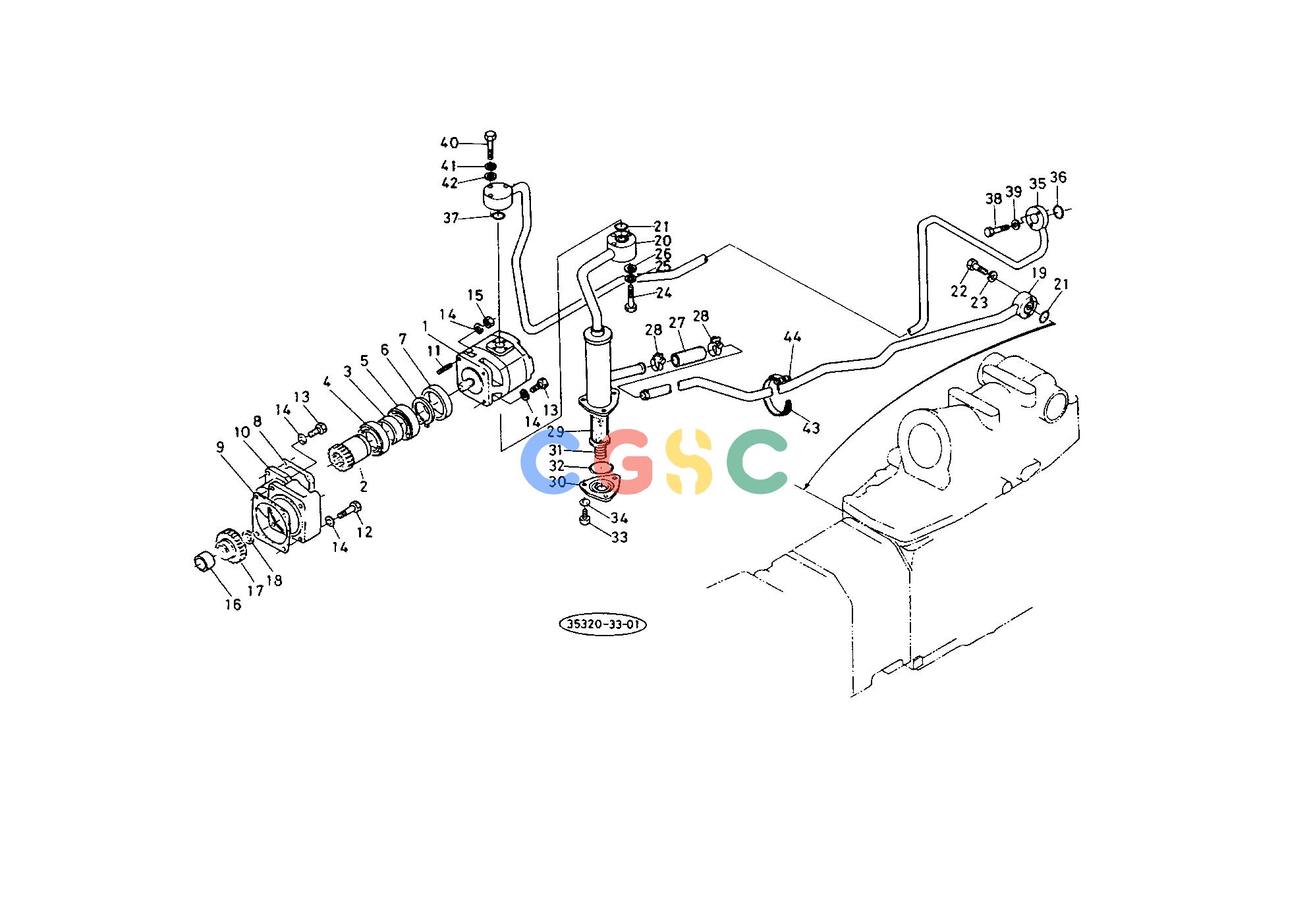 久保田零件查询T05200 OIL PRESSURE 1 HYDRAULIC SYSTEMEPC Kubota online