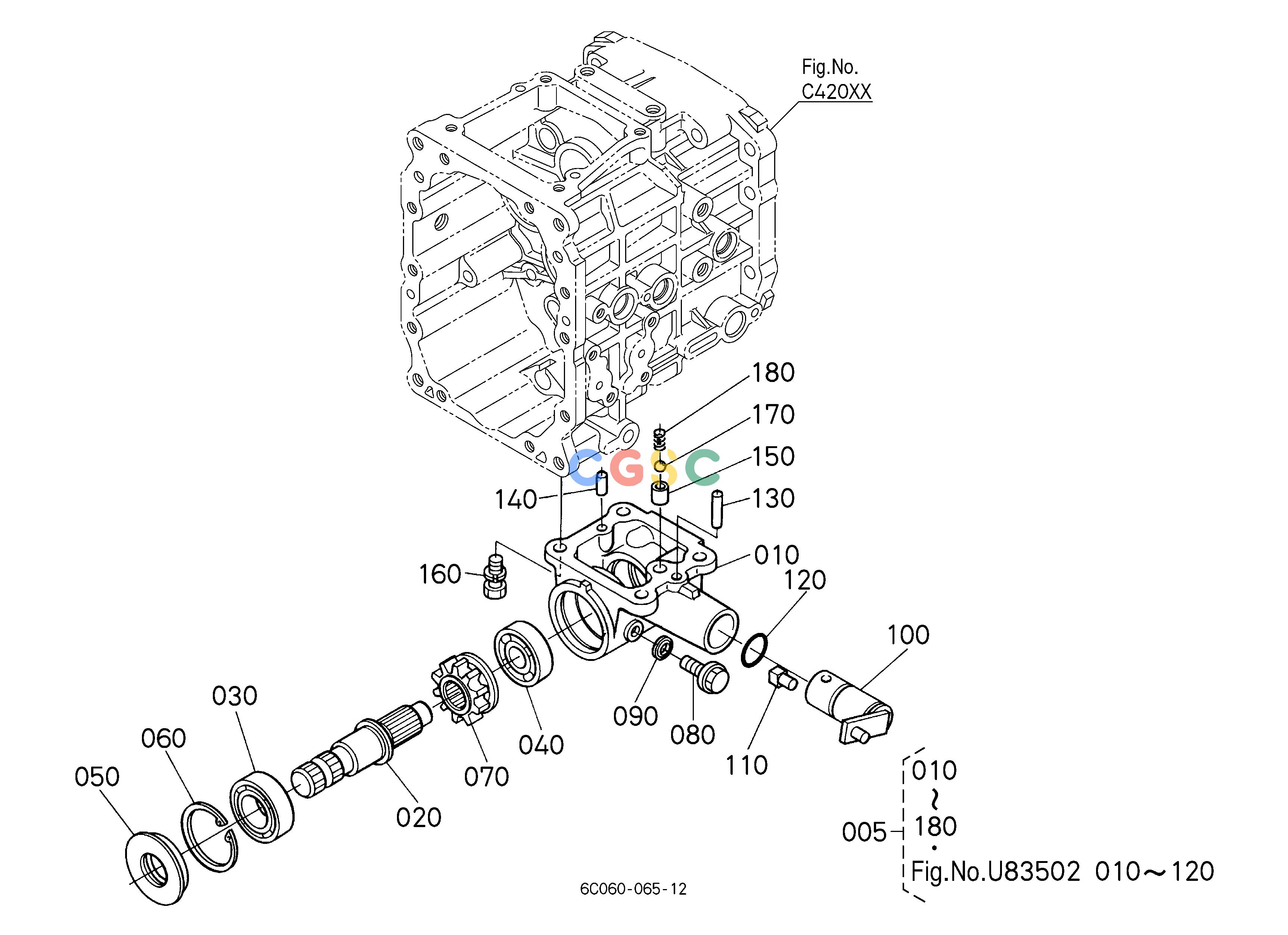 久保田零件查询U83501 MID PTO [OPTION] OPTIONEPC Kubota online
