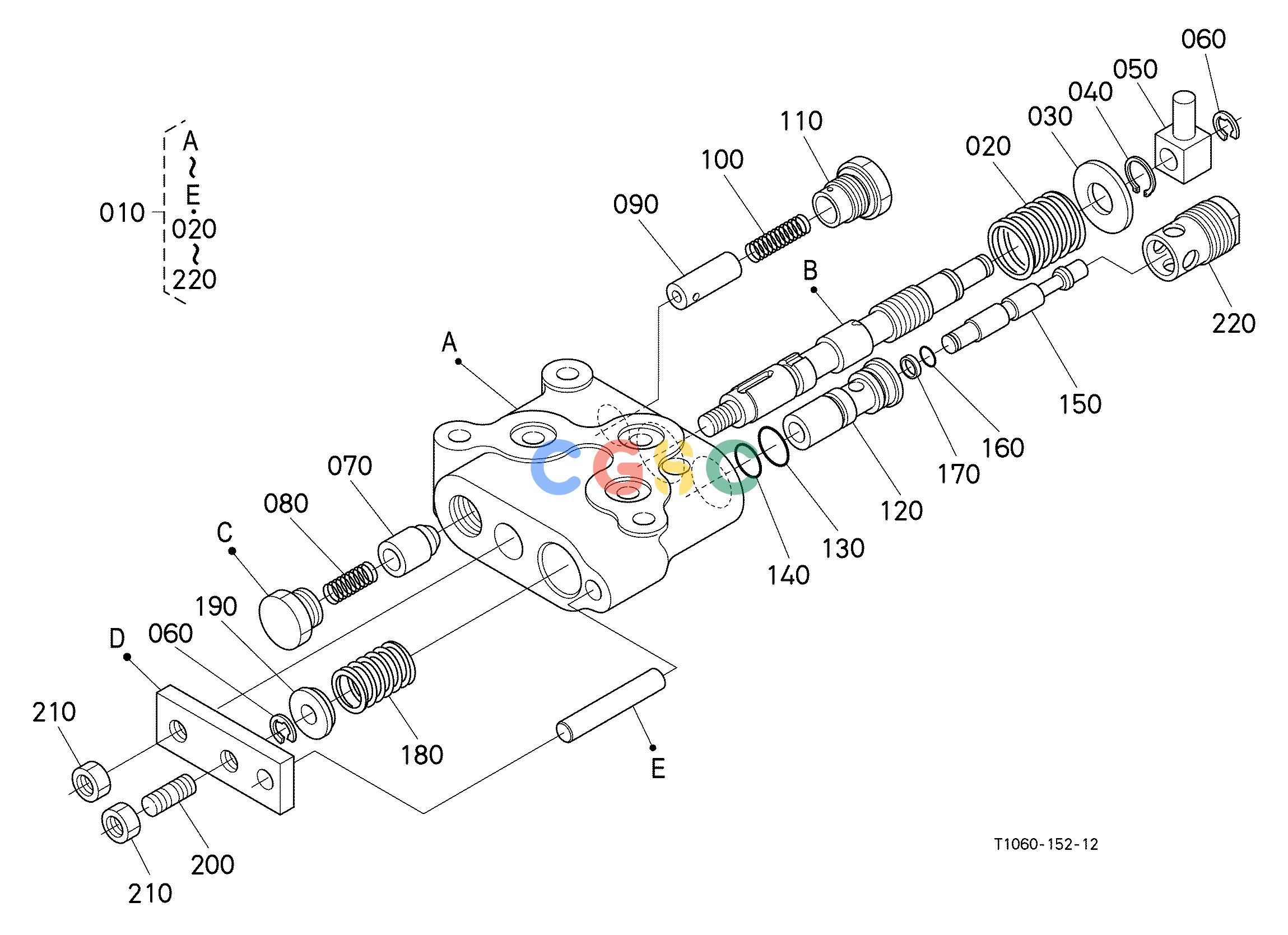 久保田零件查询H41001 CONTROL VALVE [COMPONENT PARTS] [OLD TYPE] ## S.No.<=39586 HYDRAULIC SYSTEMEPC Kubota online