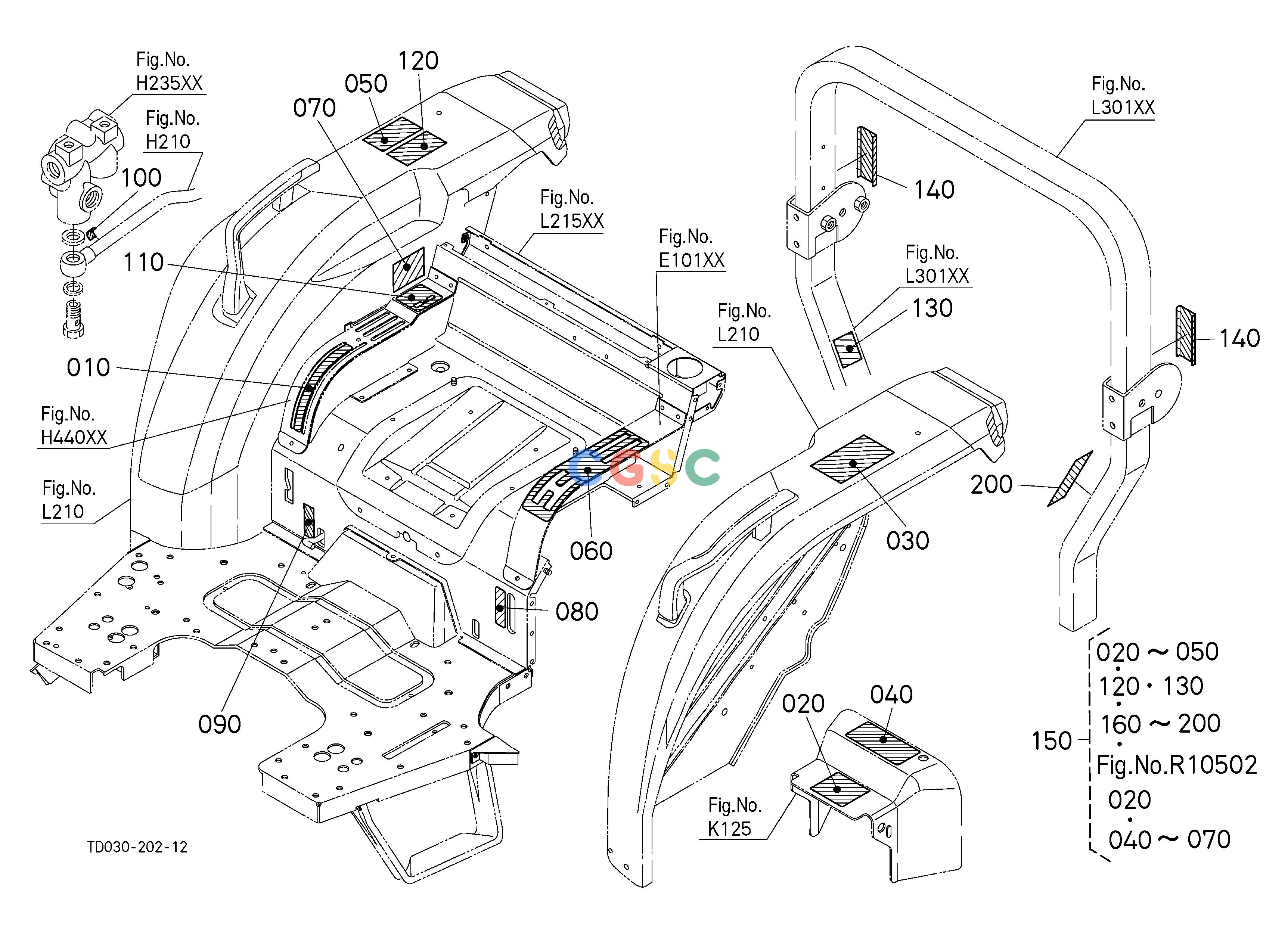 久保田零件查询R11004 LABEL (REAR) [MANUAL T/M TYPE] [CA] LABELSEPC Kubota online