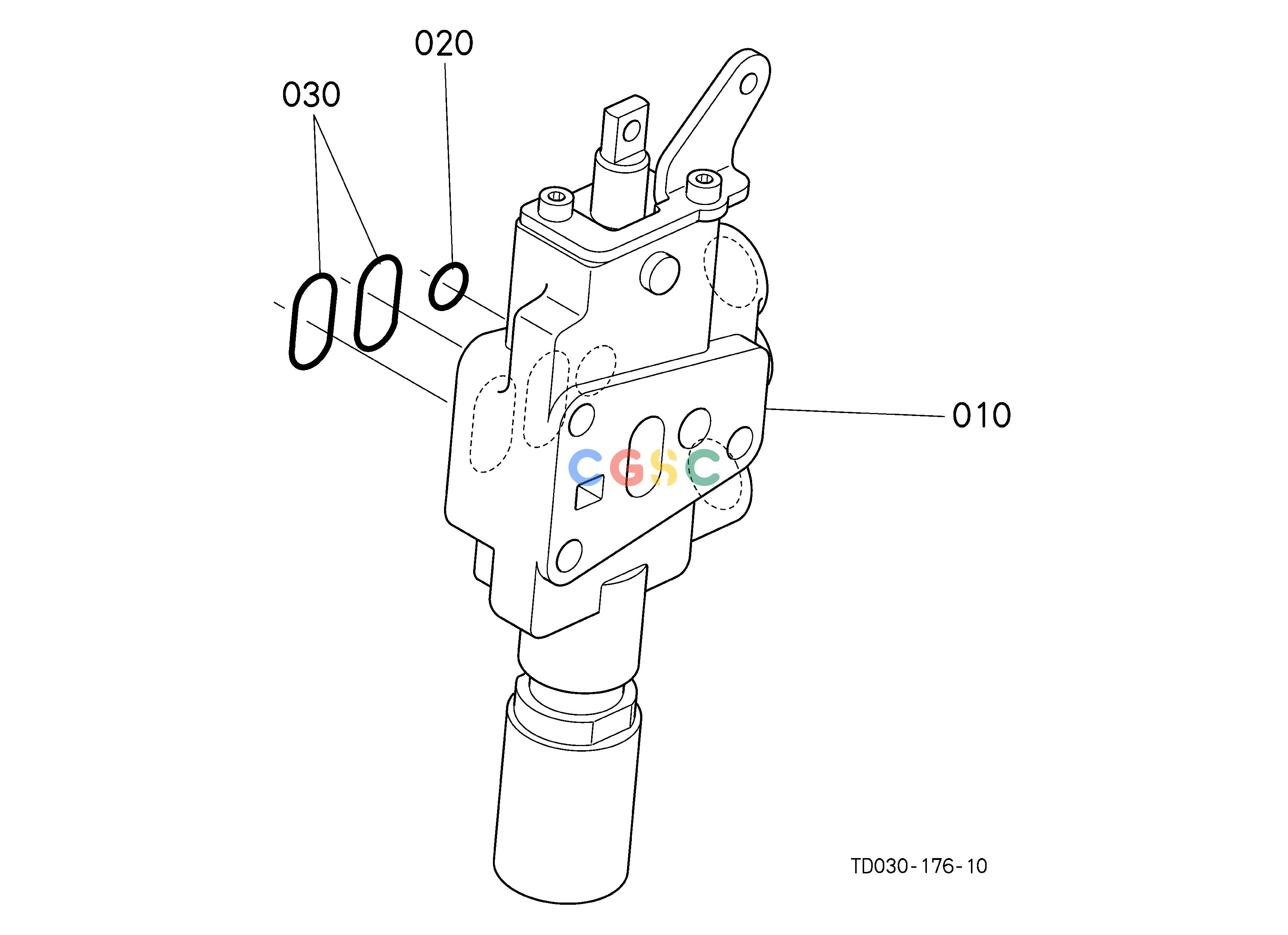 久保田零件查询T14902 AUXILIARY CONTROL VALVE (FLOATING) [OPTION] OPTIONEPC Kubota online