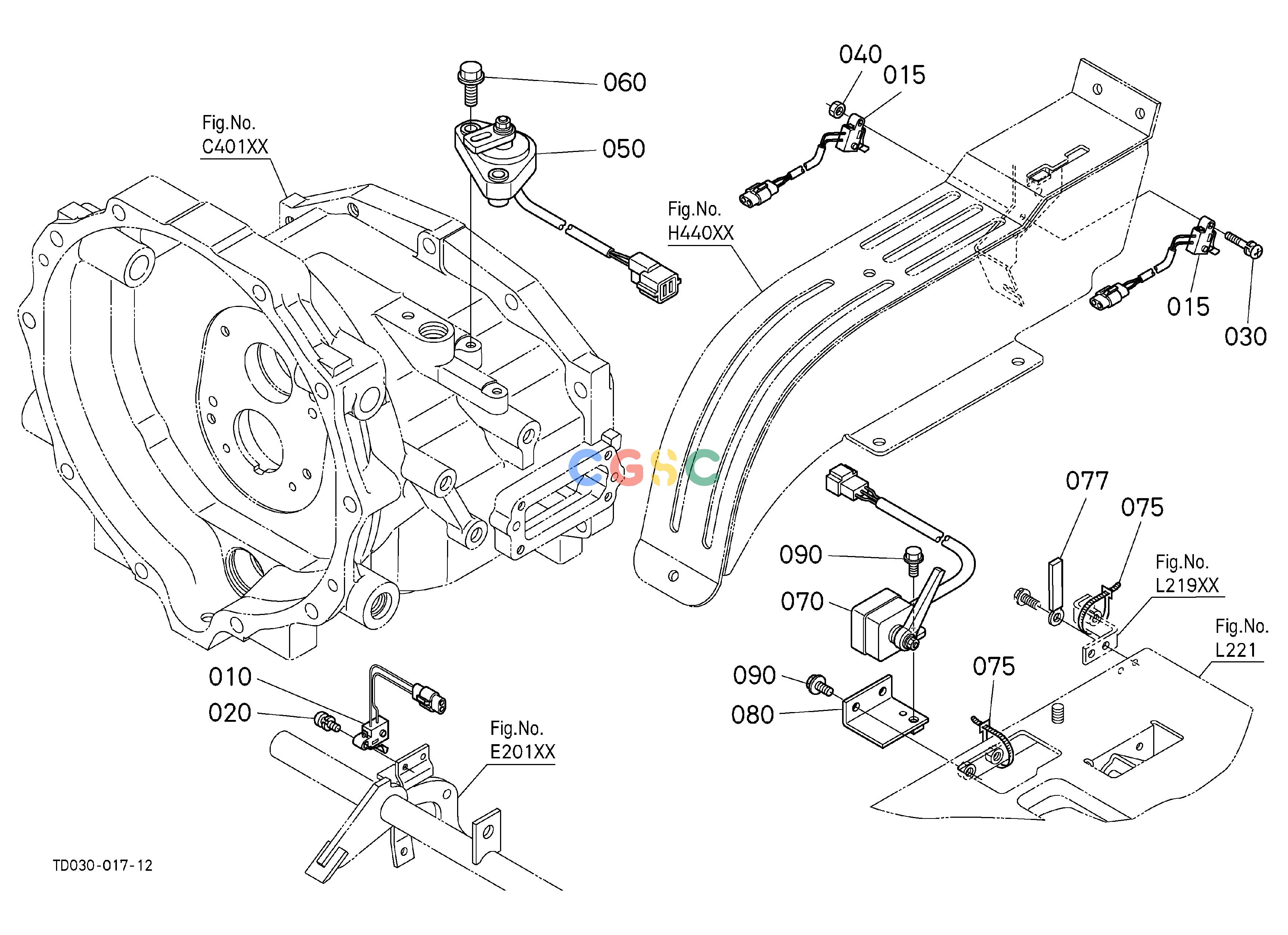 久保田零件查询B10401 SWITCH [MANUAL T/M TYPE] ELECTRICAL SYSTEMEPC Kubota online