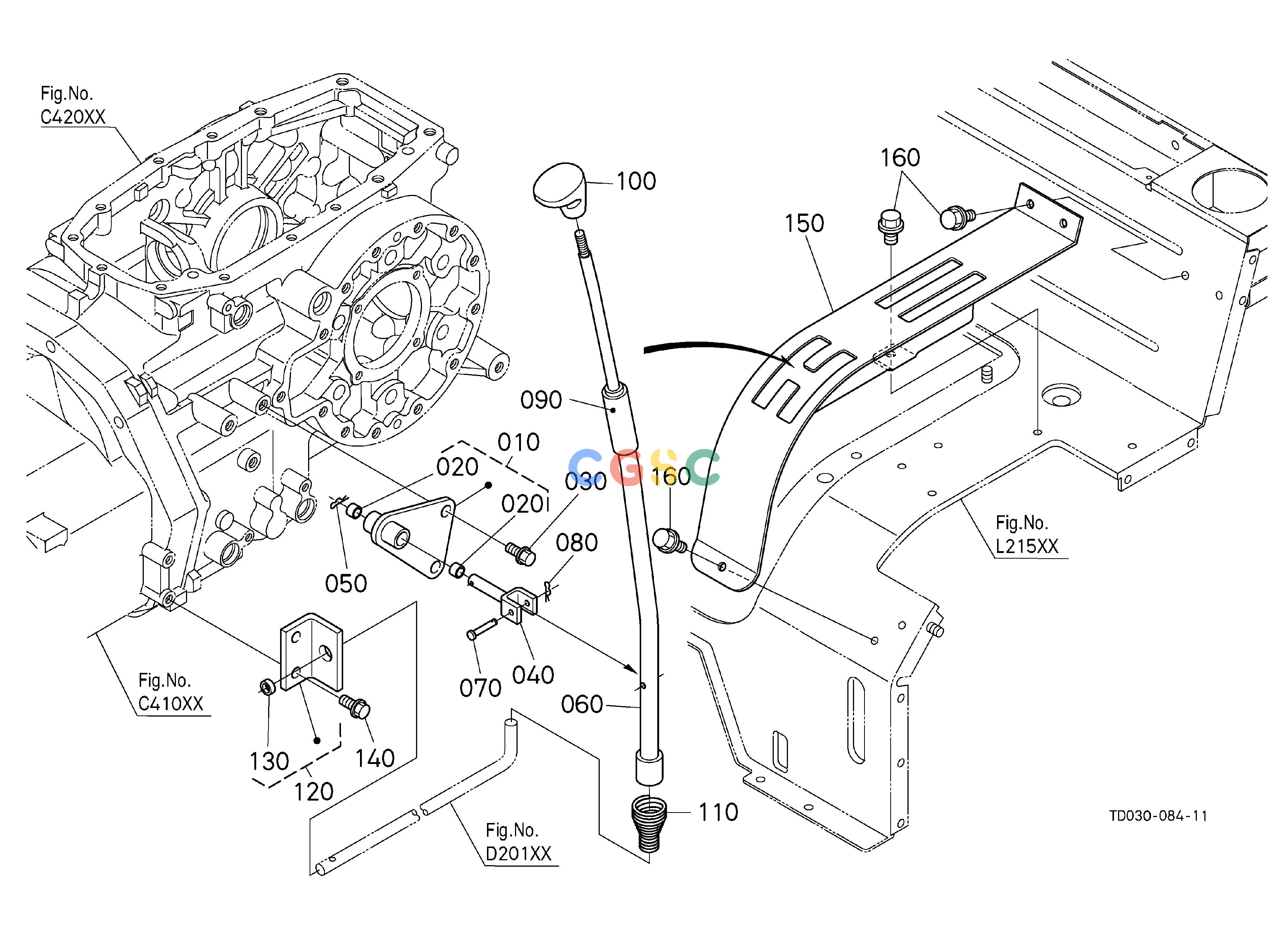 久保田零件查询E10101 MAIN GEAR SHIFT LEVER [MANUAL T/M TYPE] SPEED CHANGE SHIFT FORK /SHIFT LEVEREPC Kubota online