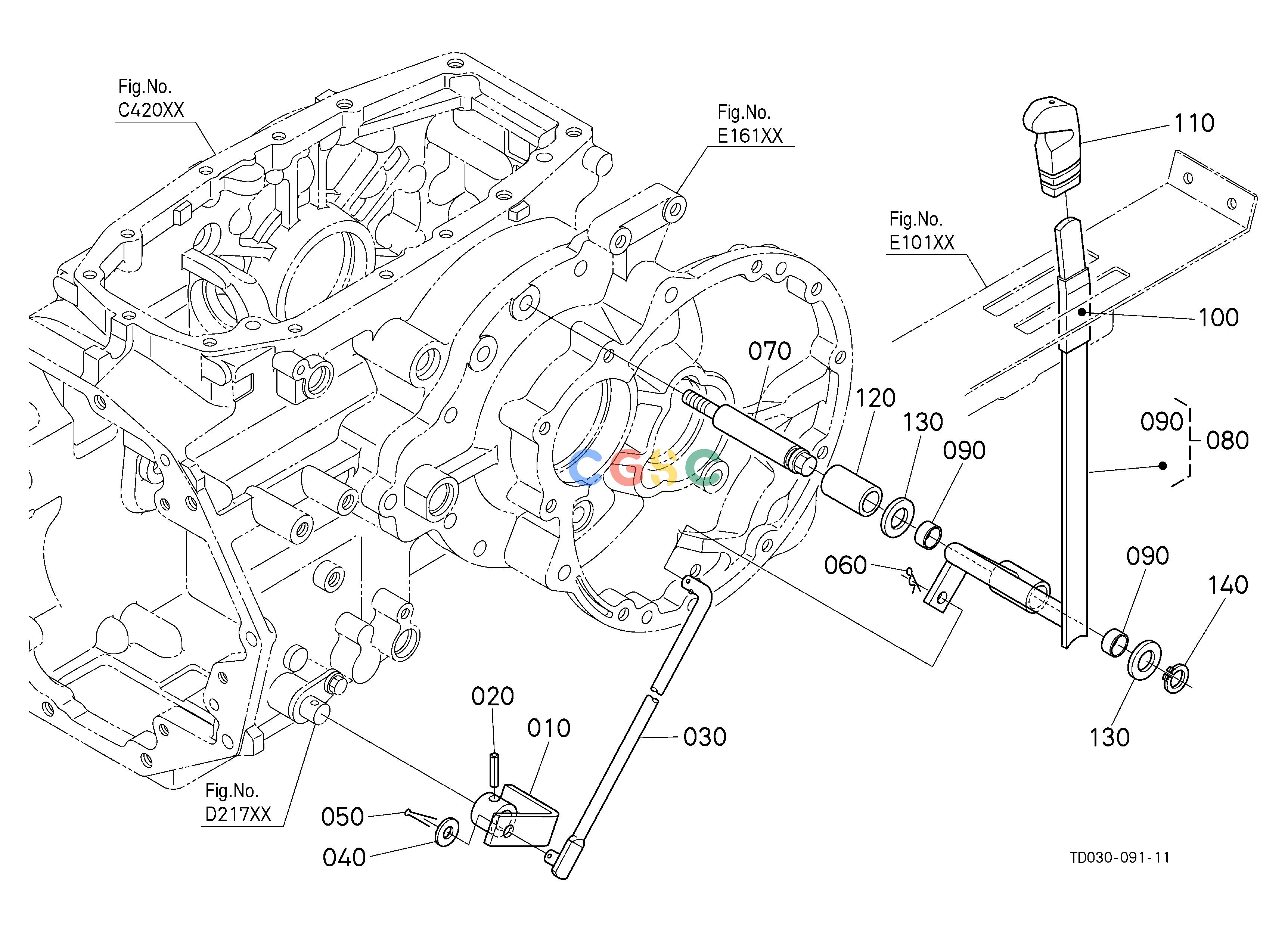 久保田零件查询E11001 RANGE GEAR SHIFT LEVER[MANUAL T/M TYPE] SPEED CHANGE SHIFT FORK /SHIFT LEVEREPC Kubota online