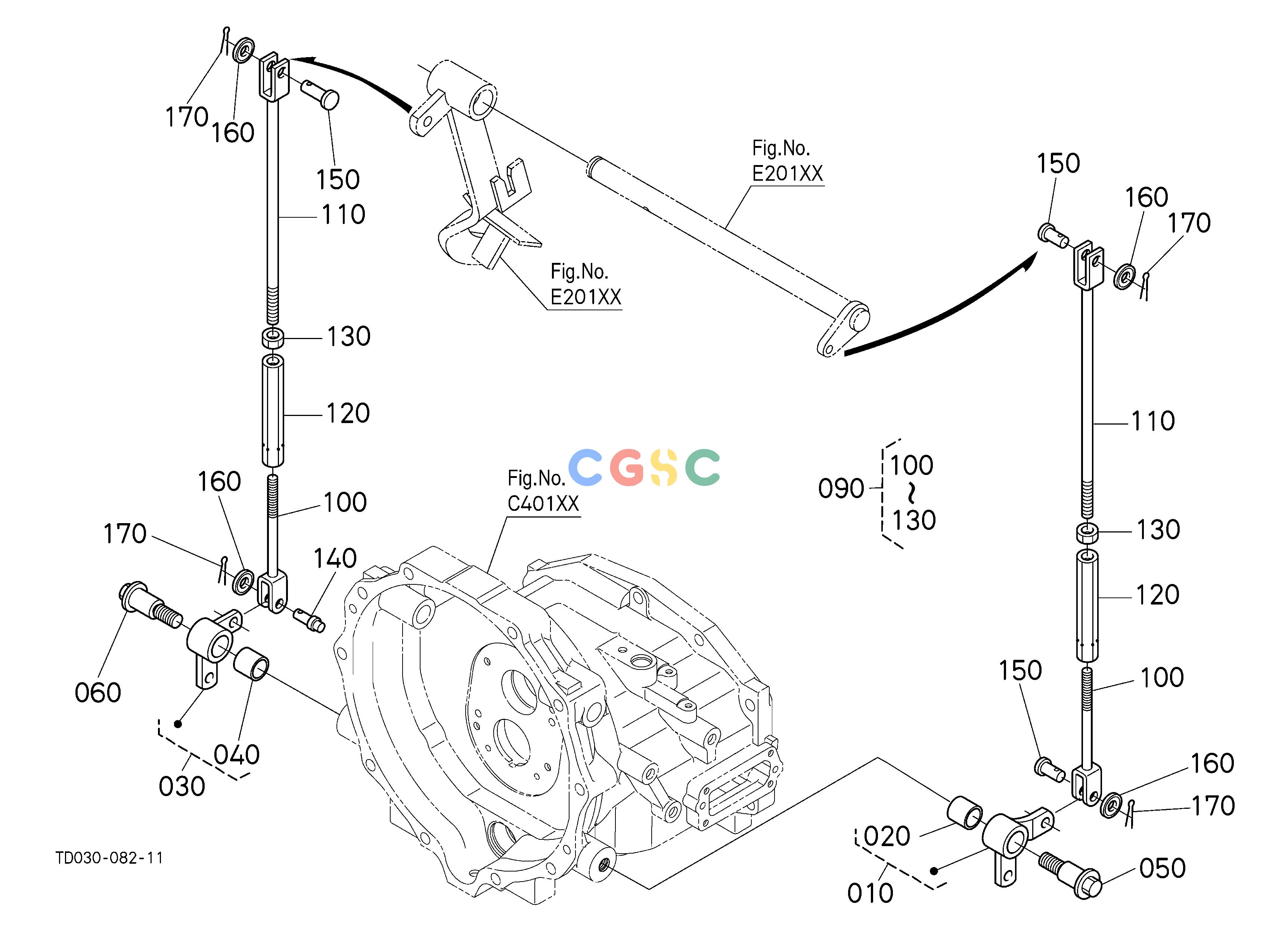 久保田零件查询E16501 BRAKE ROD (BRAKE PEDAL) [ROPS TYPE] REAR AXLE/BRAKEEPC Kubota online