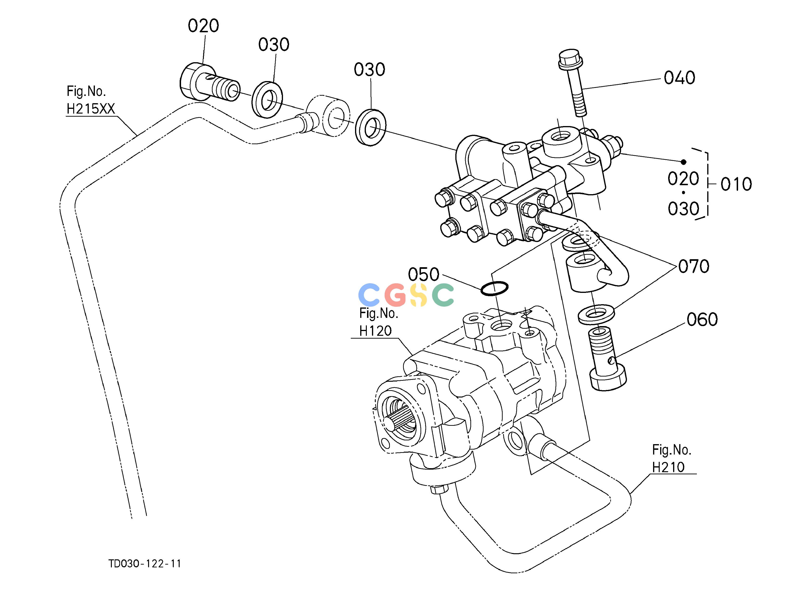 久保田零件查询H14500 REGULATOR VALVE [EXCEPT HST TYPE] HYDRAULIC SYSTEMEPC Kubota online