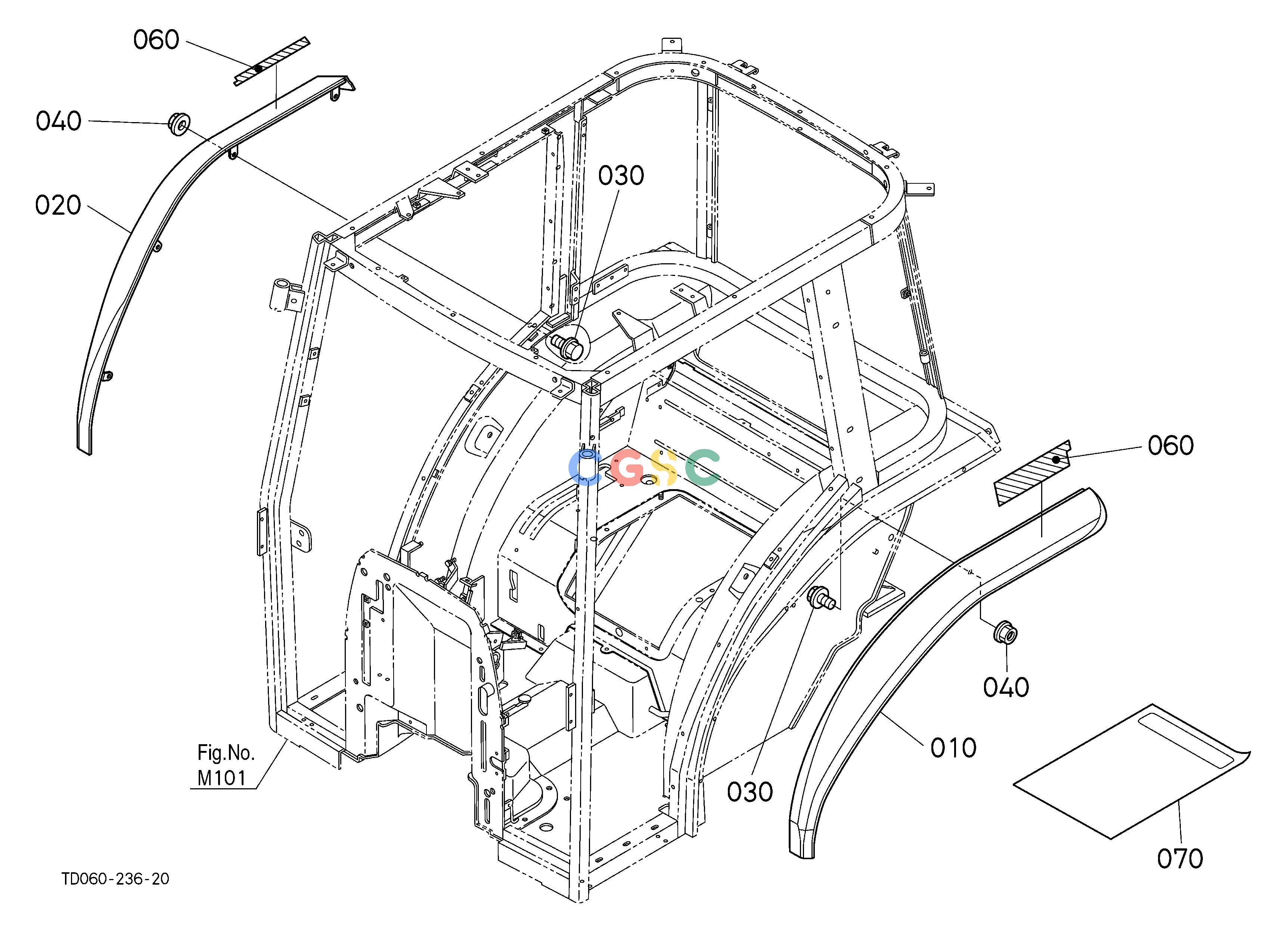 久保田零件查询T18000 OVER FENDER KIT (W/G No.L8365) [CAB TYPE] [OPTION] OPTIONEPC Kubota online