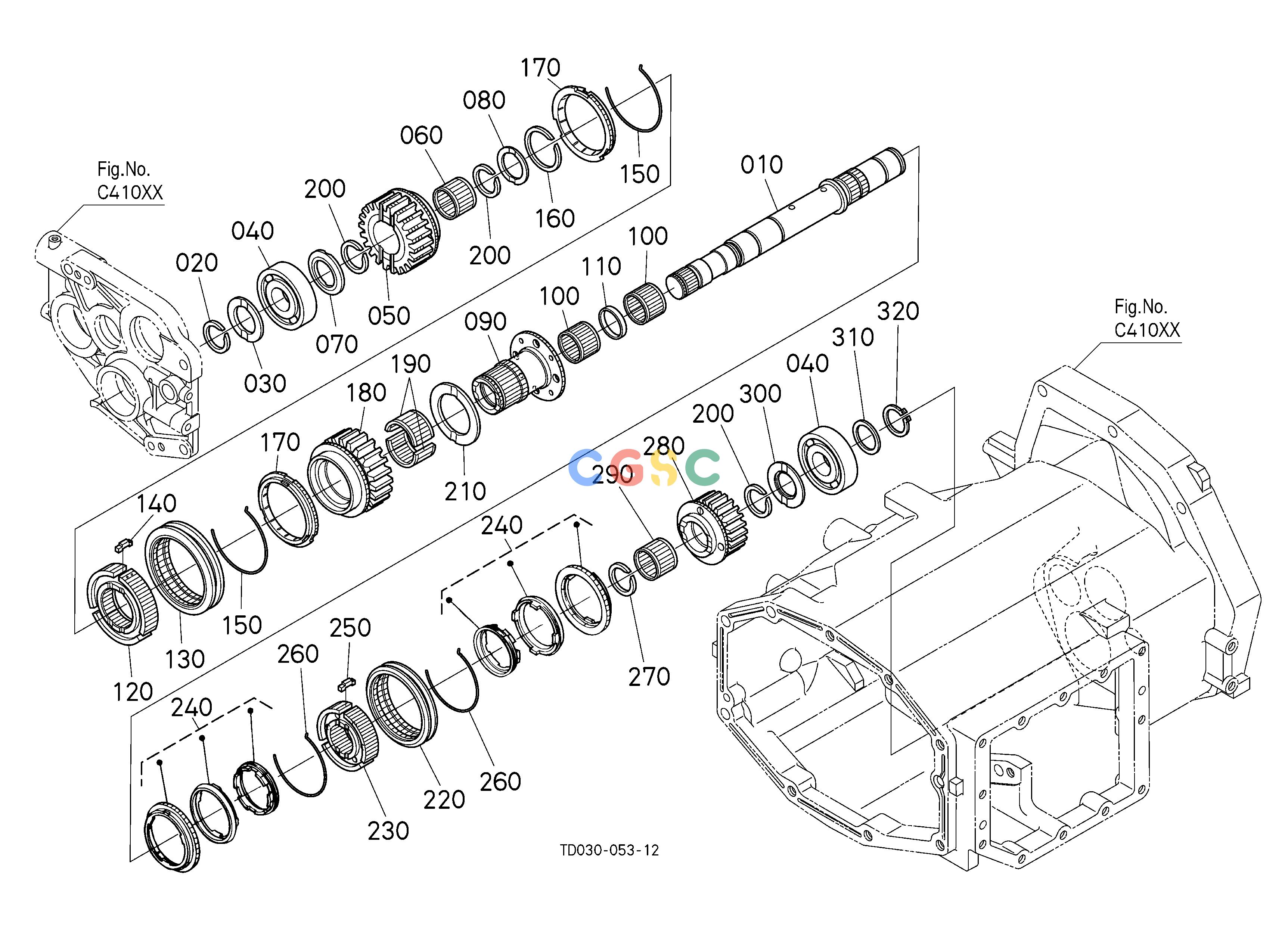 久保田零件查询D11504 SHUTTLE SHAFT [GST TYPE] CLUTCH/TRANSMISSIONEPC Kubota online