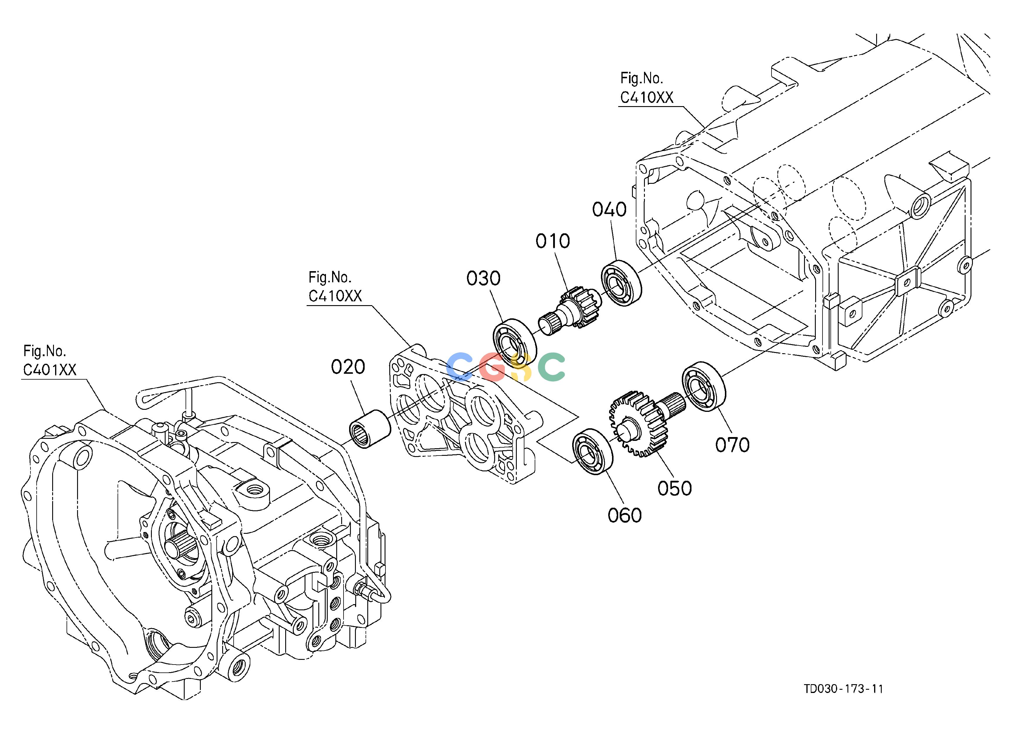久保田零件查询D13002 PTO COUNTERSHAFT [HST TYPE] CLUTCH/TRANSMISSIONEPC Kubota online