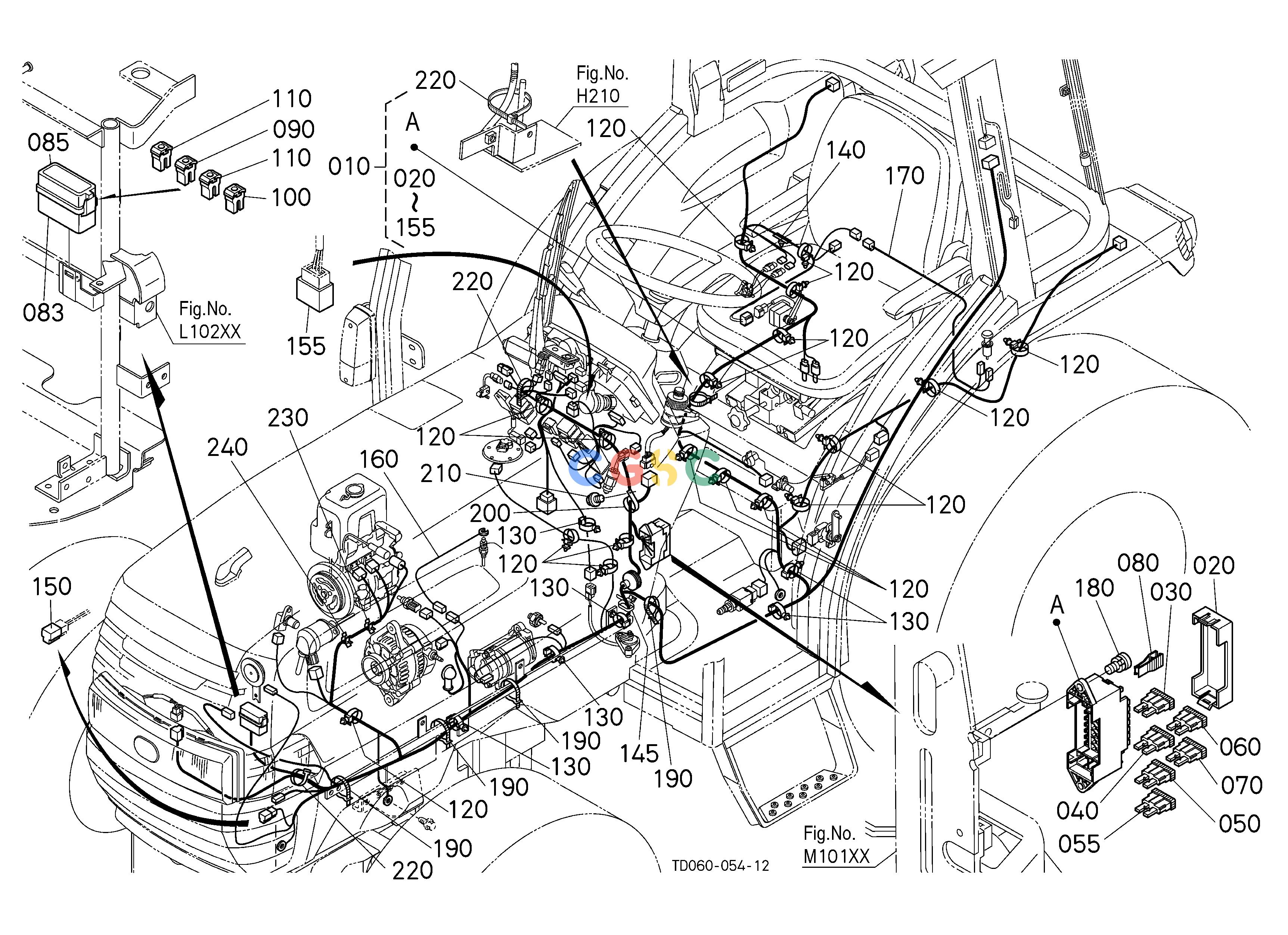 久保田零件查询B50306 ELECTRICAL WIRING [NEW TYPE] [HST TYPE] [CAB TYPE] ## S.No.>=33754 ELECTRICAL SYSTEMEPC Kubota online