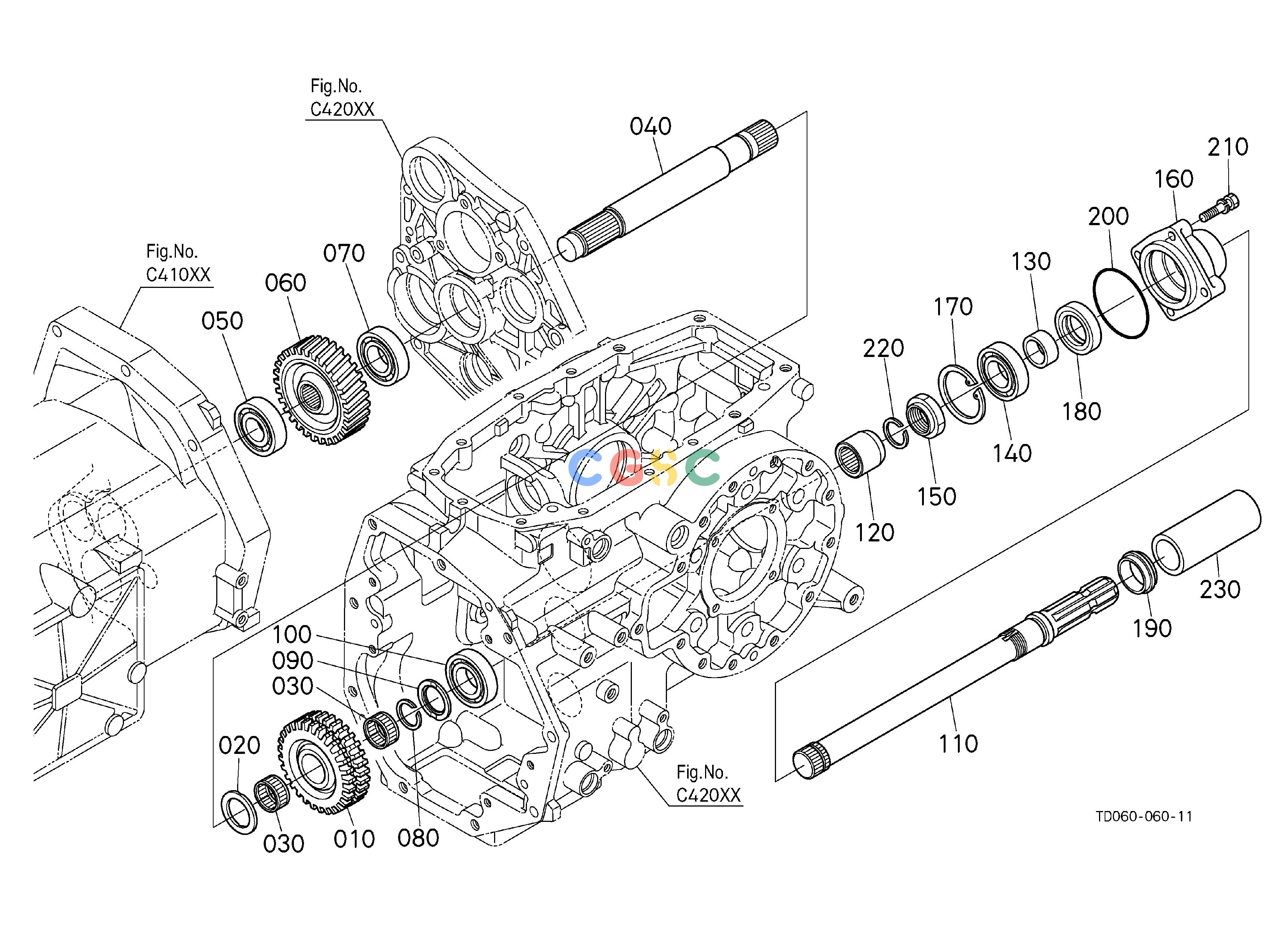 久保田零件查询D13501 PTO SHAFT [EXCEPT HST TYPE] [ROPS TYPE] CLUTCH/TRANSMISSIONEPC Kubota online