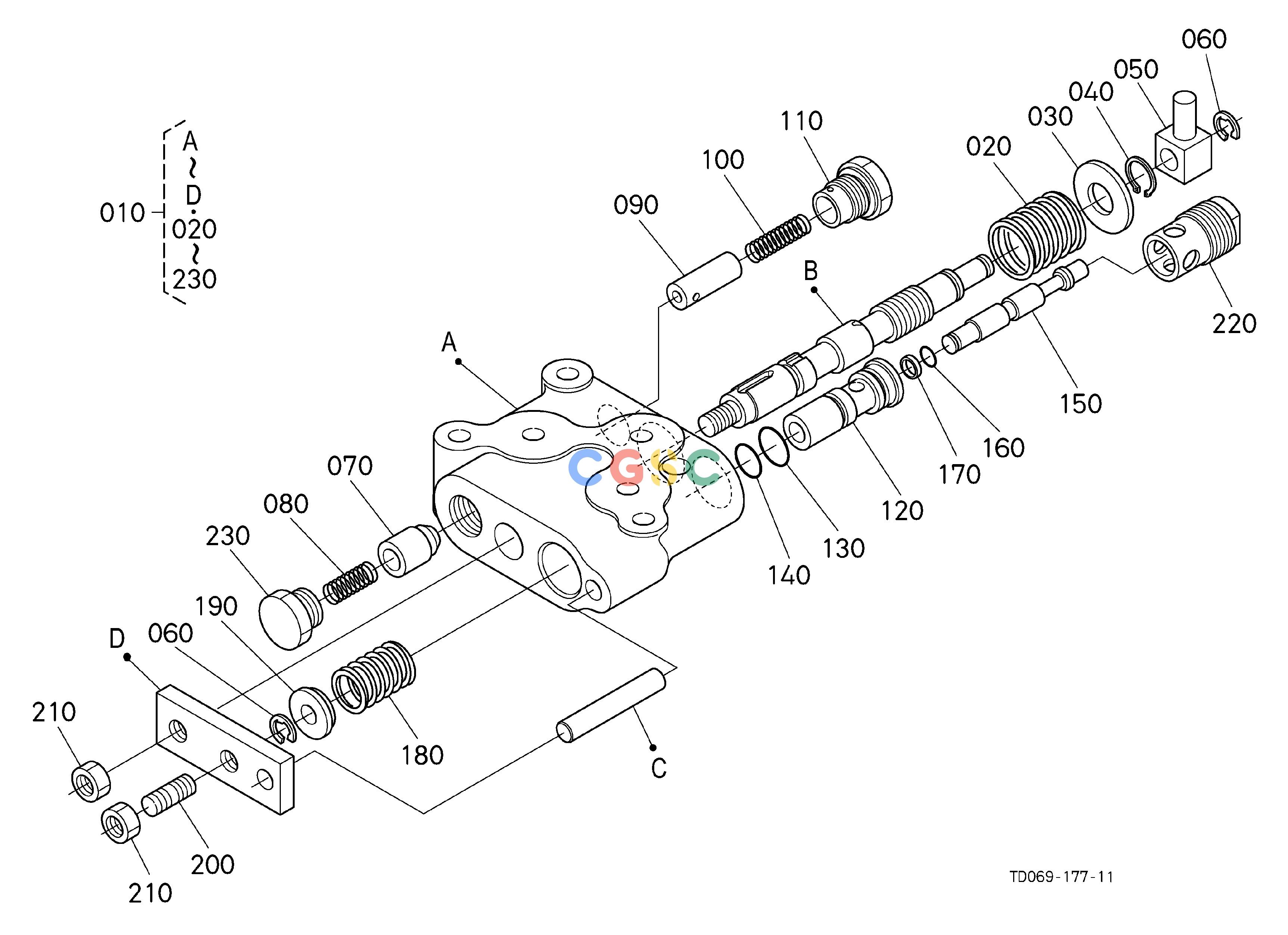 久保田零件查询H41002 CONTROL VALVE [COMPONENT PARTS] [NEW TYPE] ## S.No.>=32147 HYDRAULIC SYSTEMEPC Kubota online